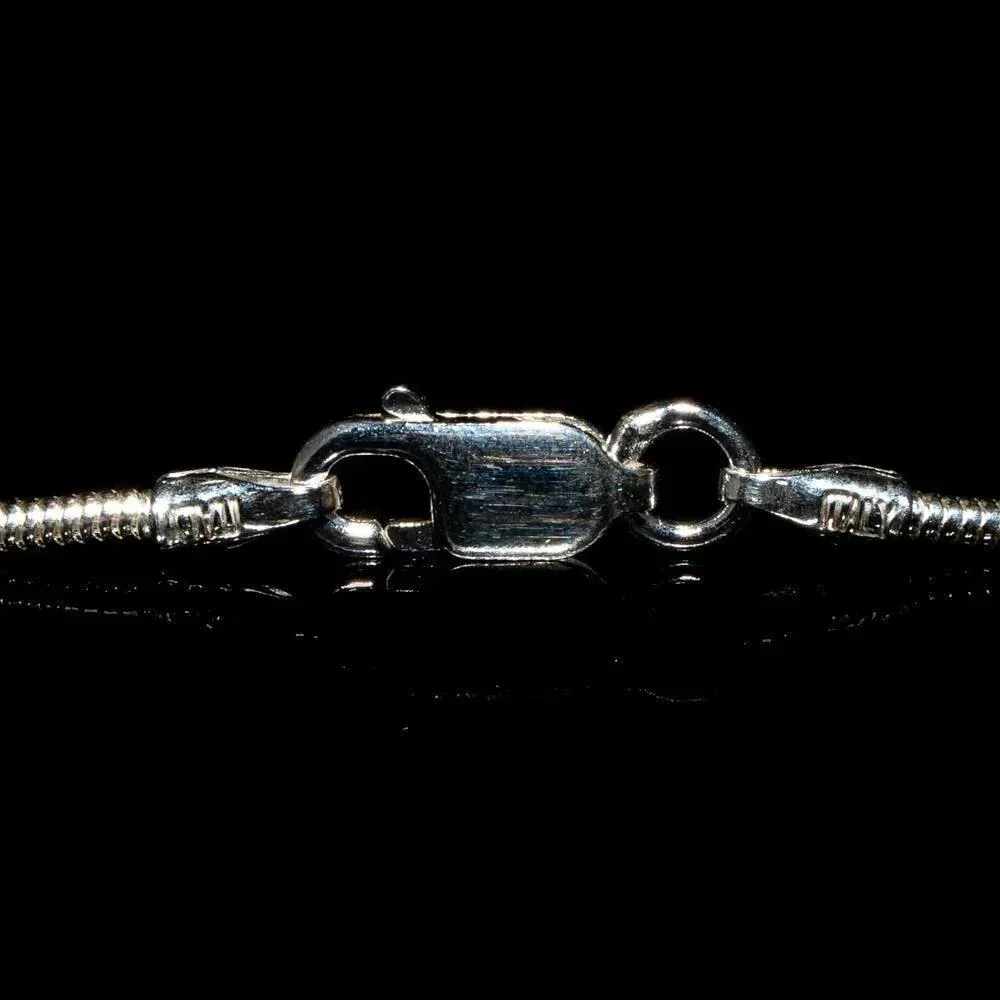 Snake Chain - Sterling Silver 24" 1.4mm - Image 2
