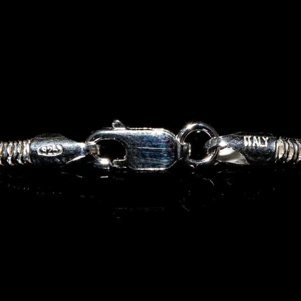 Snake Chain - Sterling Silver 24" 2.5mm - Image 2