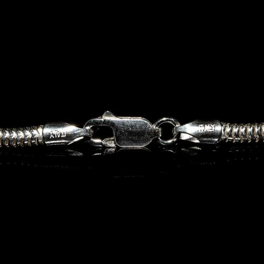 Snake Chain - Sterling Silver 30" 3mm - Image 2
