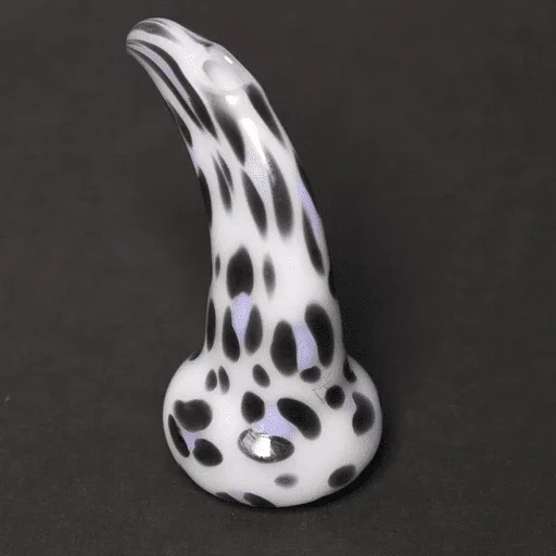 AAA Glass - Animal Claw Chillum Pink Slyme Leopard #2 - Image 3