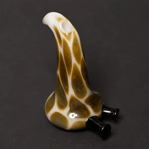 AAA Glass - Animal Claw Chillum Giraffe Horned #1 - Image 2