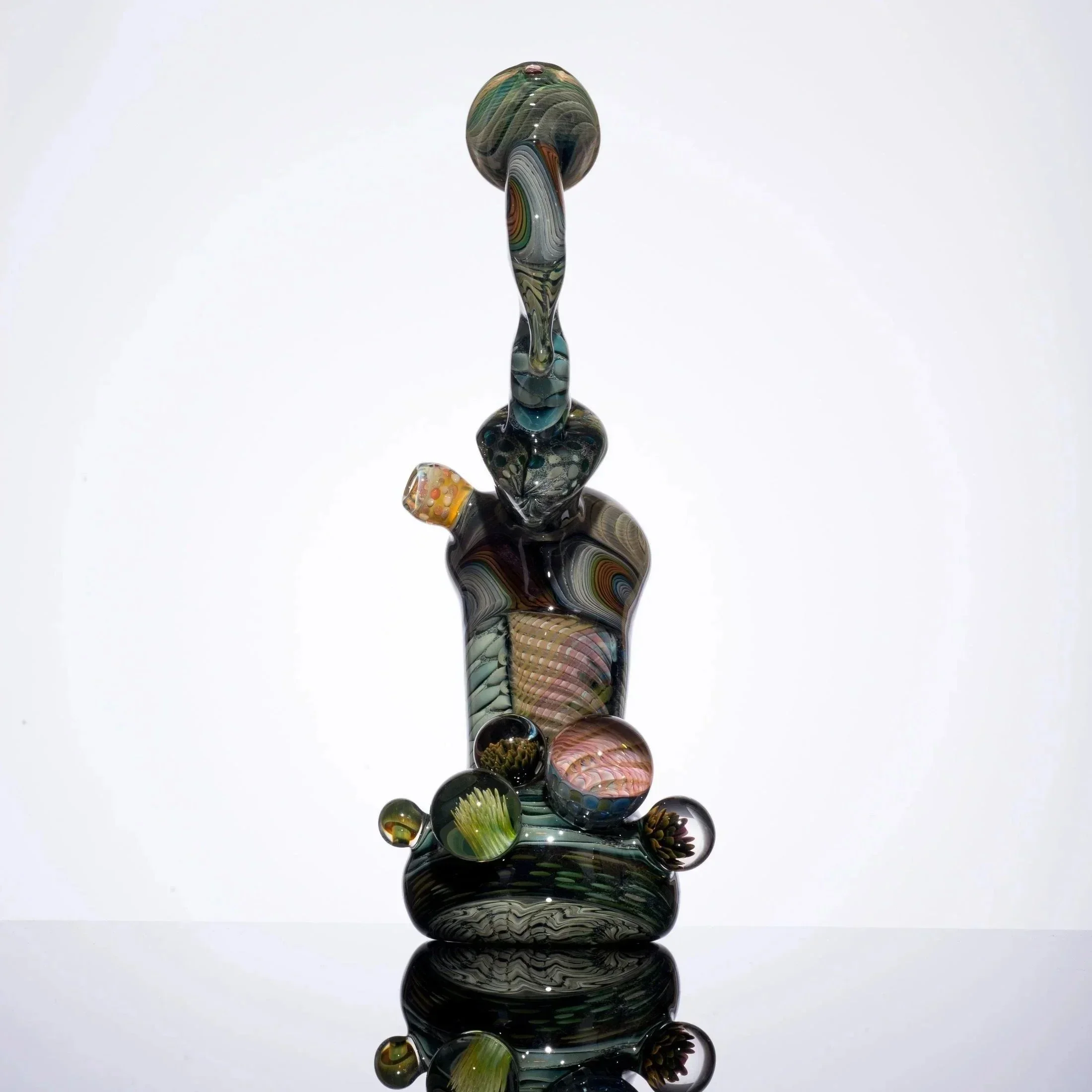 "American Beauty" Crunklestein Bubbler - Image 6