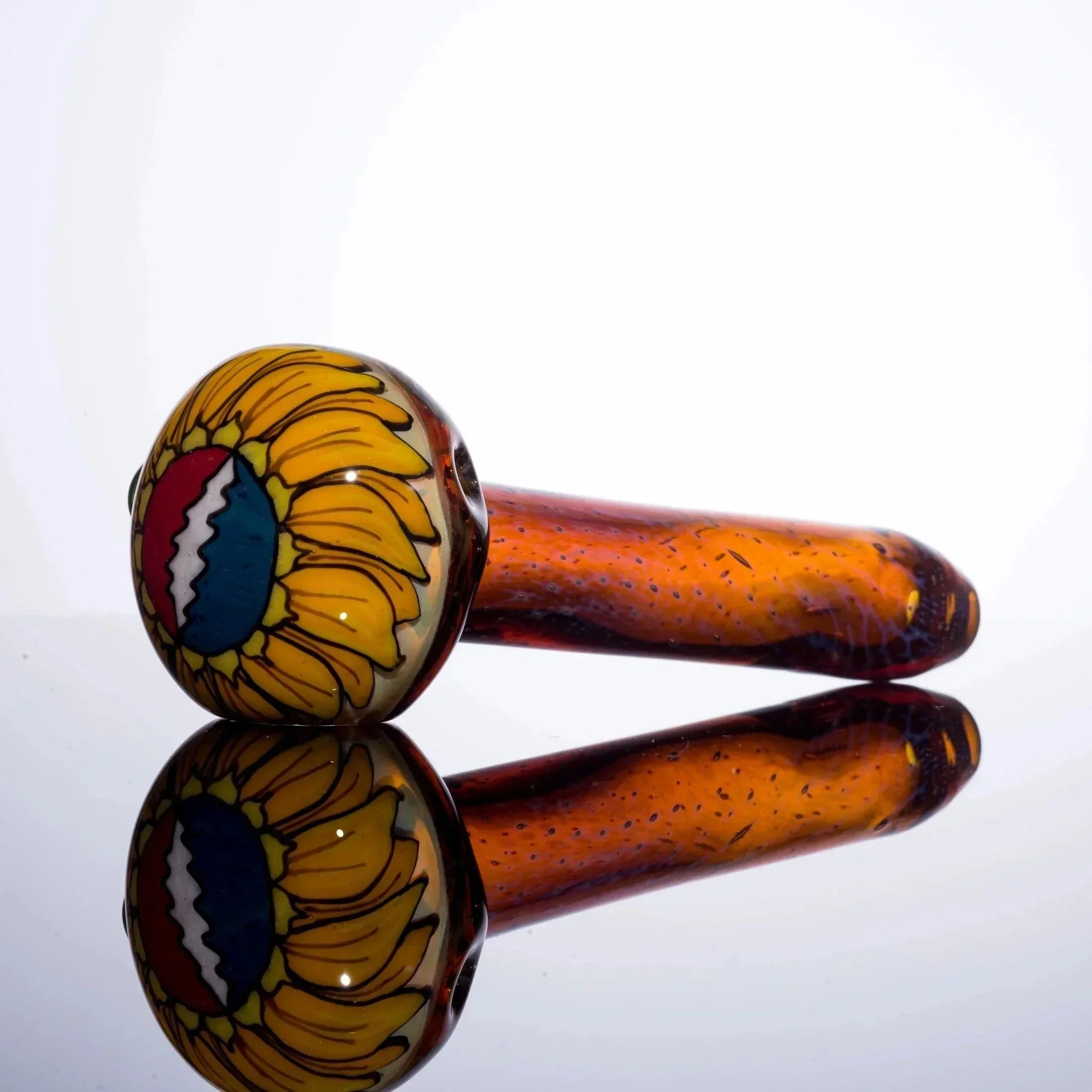 "American Beauty" Chillary Bogart Sunflower Spoon - Image 9