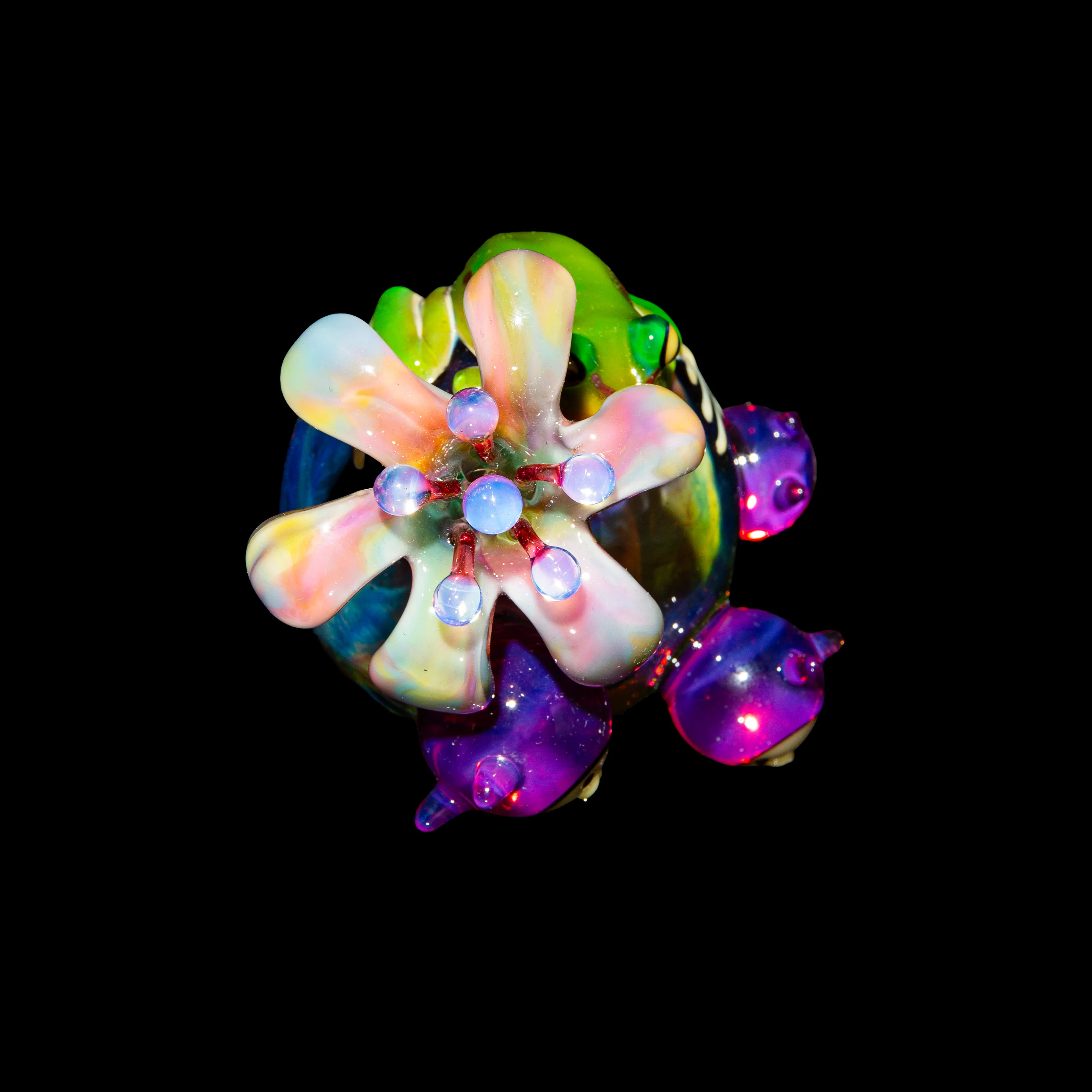 Aquarius - Chappy, Frog & Flower Paperweight - Image 5