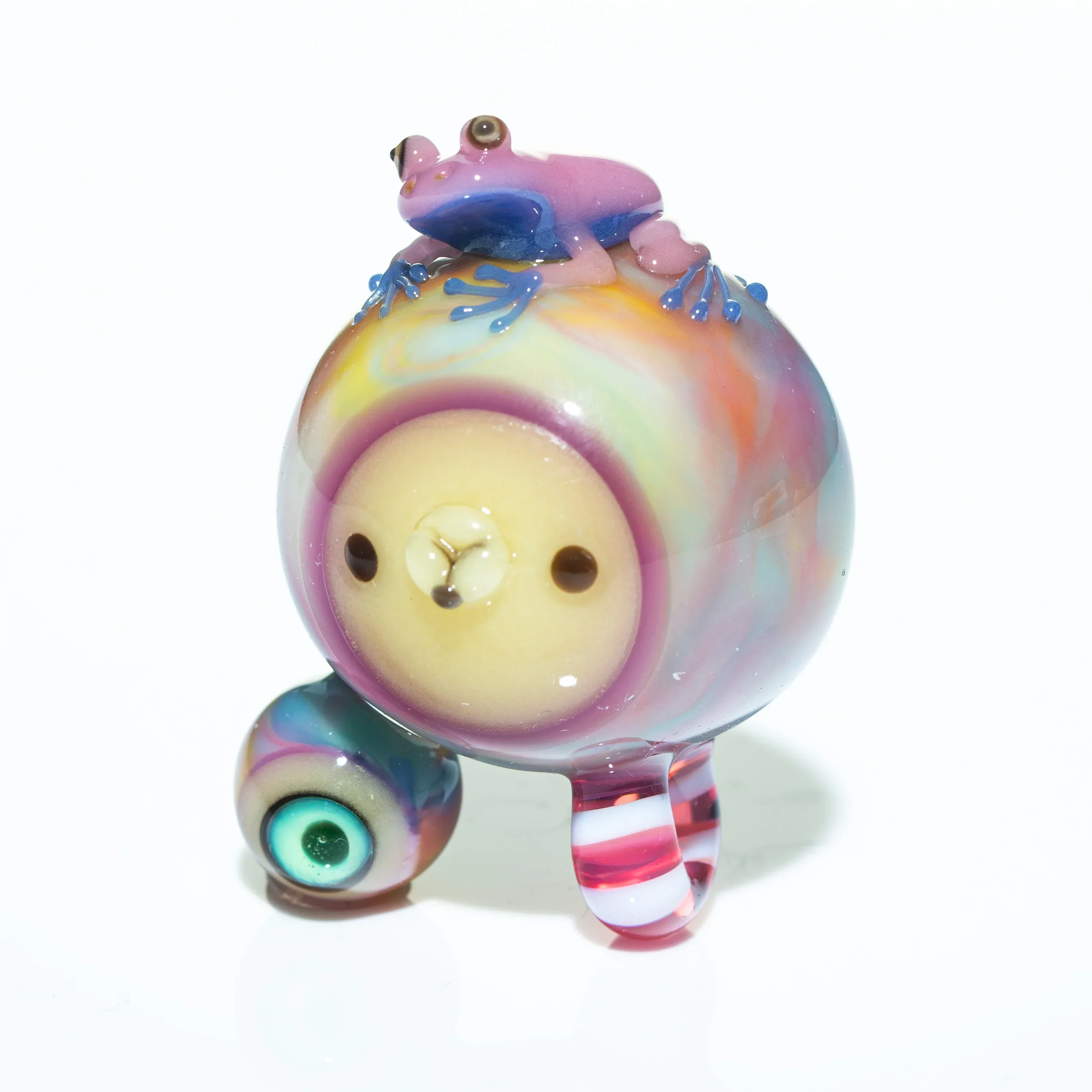 Aquarius - Frog Eye Cotton Candy Chappy Pendant - Image 2