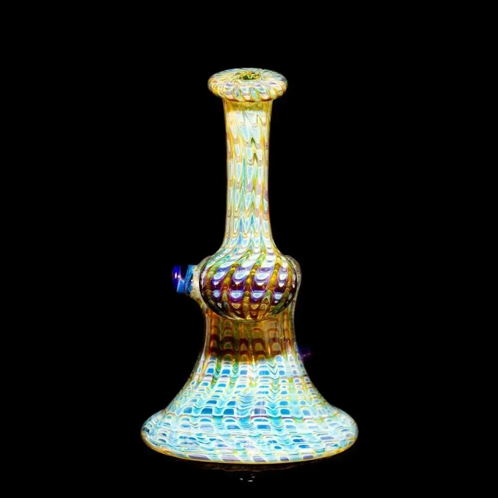 B Money - Amber Blue Wrap & Rake Bubbler - Image 4