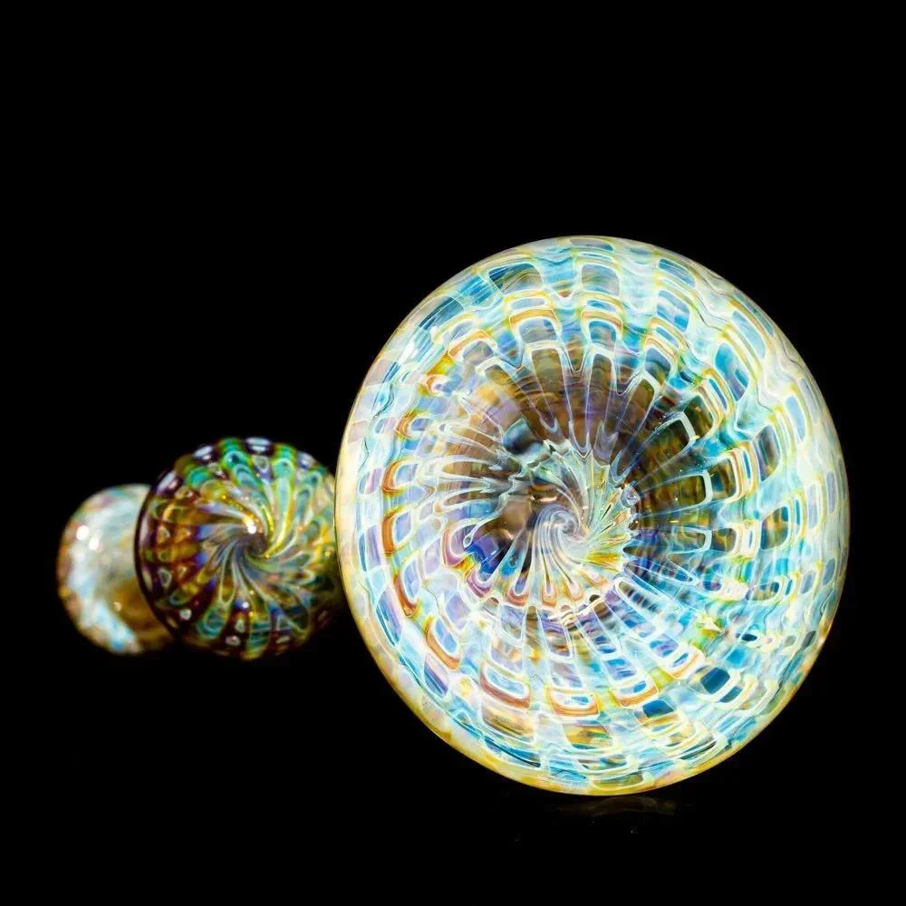 B Money - Amber Blue Wrap & Rake Bubbler - Image 5