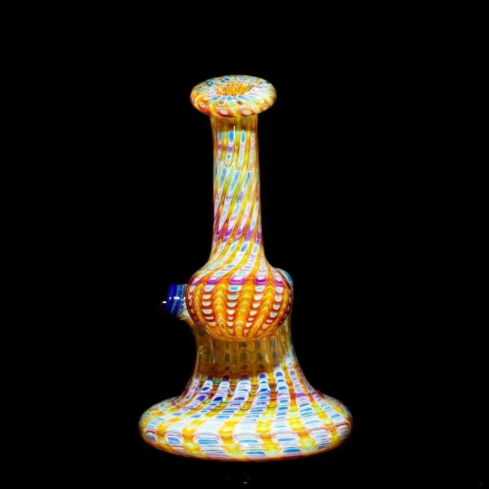 B Money - Amber Purple Wrap & Rake Bubbler - Image 4