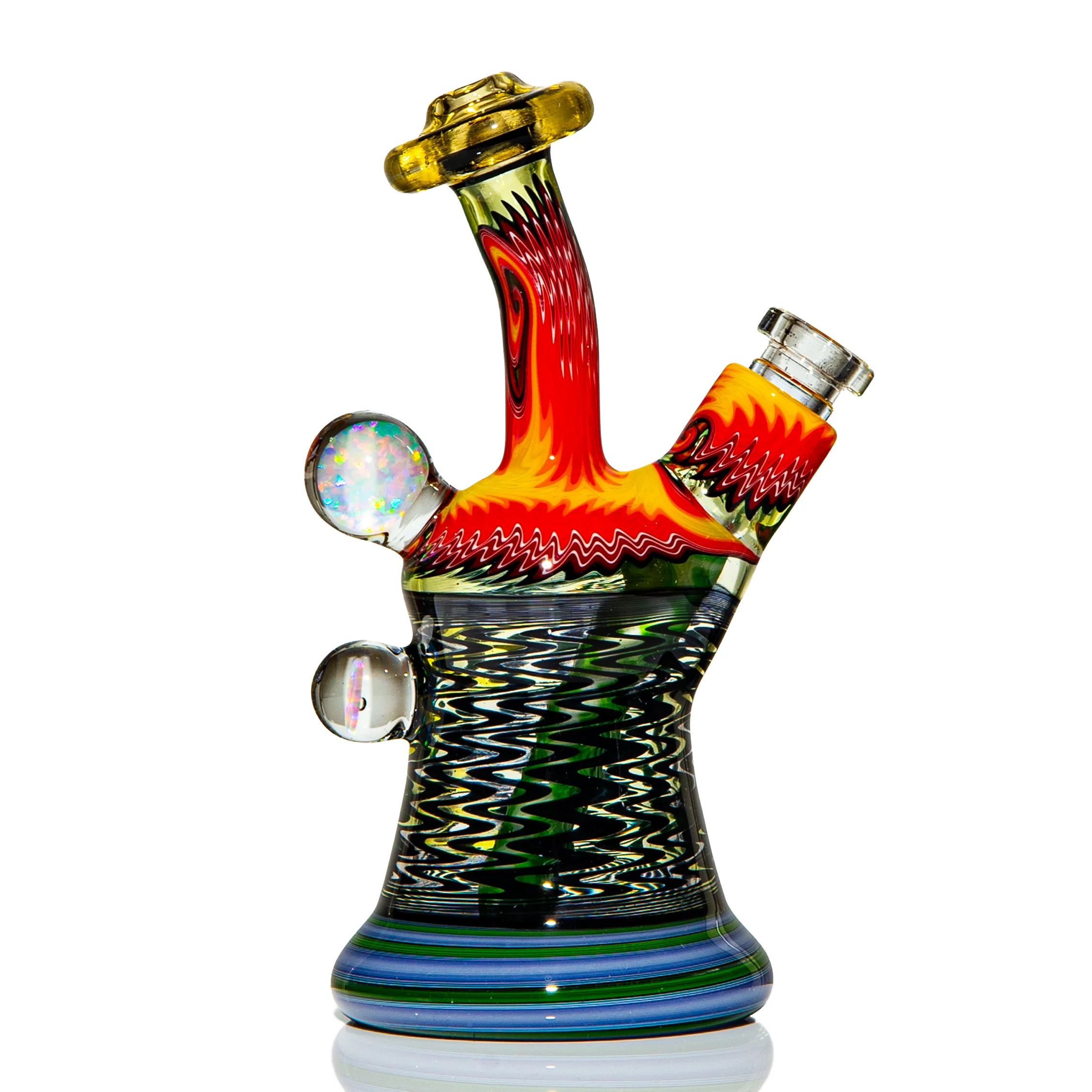 Baker The Glass Maker - Black Opal Fire Mini Tube - Image 3