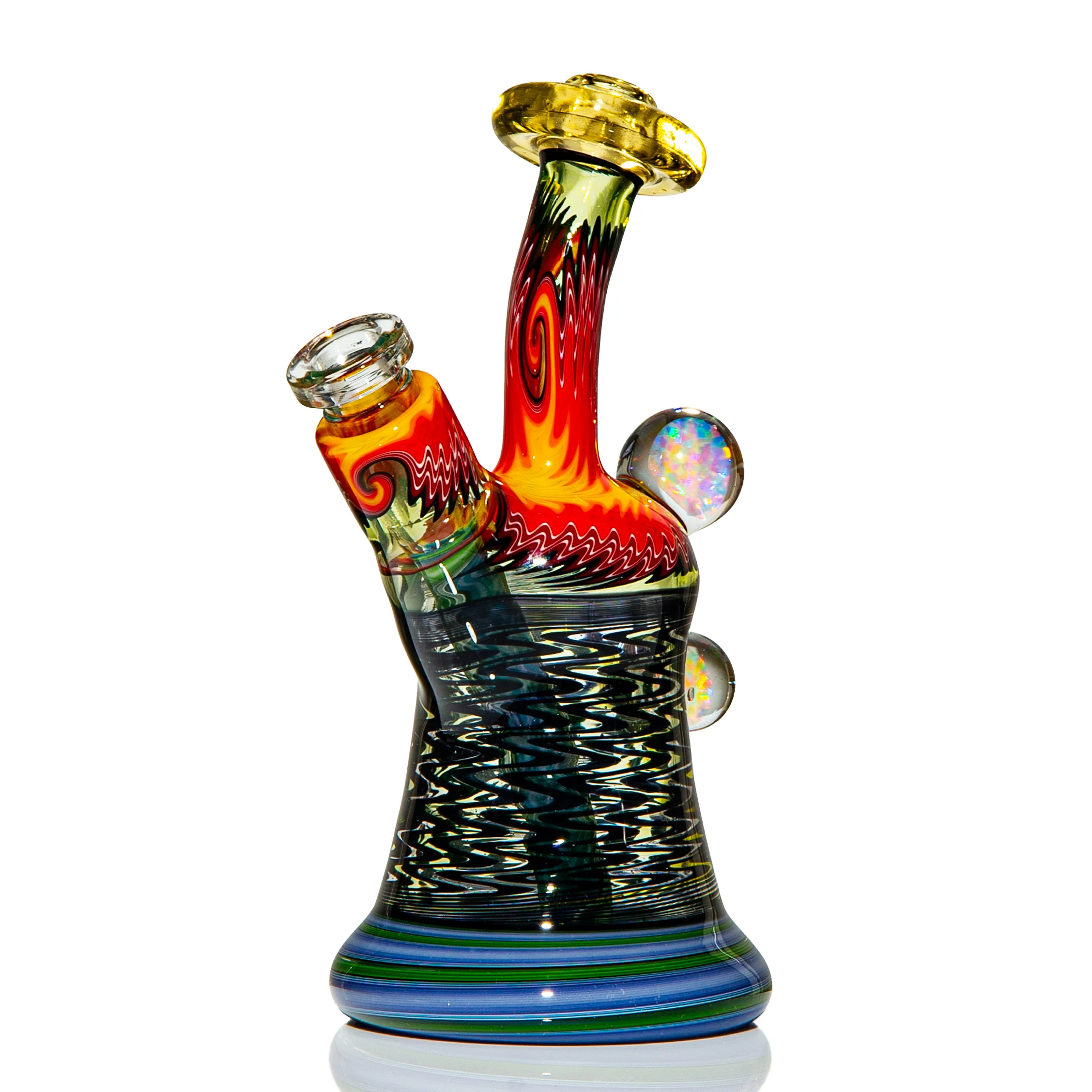 Baker The Glass Maker - Black Opal Fire Mini Tube - Image 5
