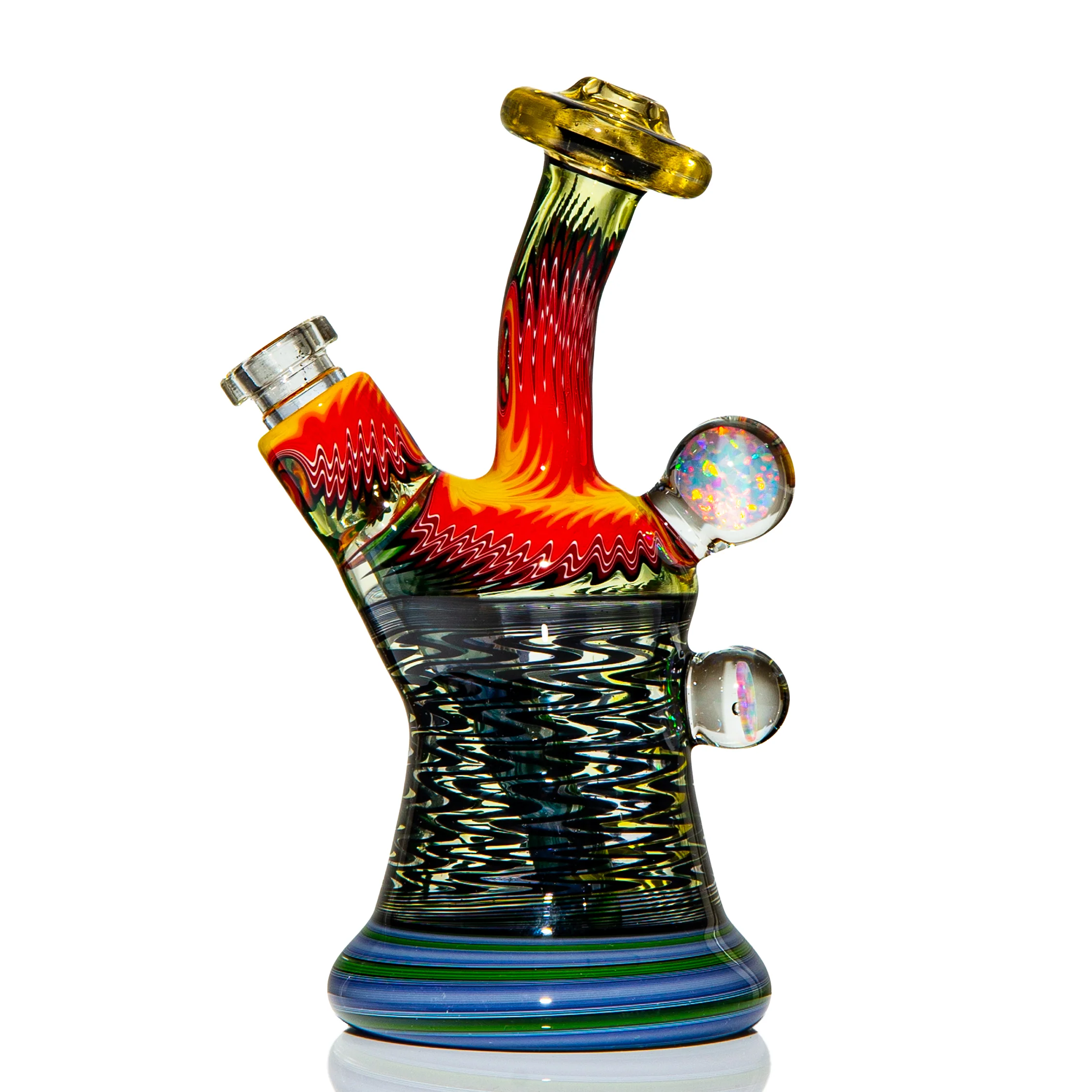Baker The Glass Maker - Black Opal Fire Mini Tube - Image 6