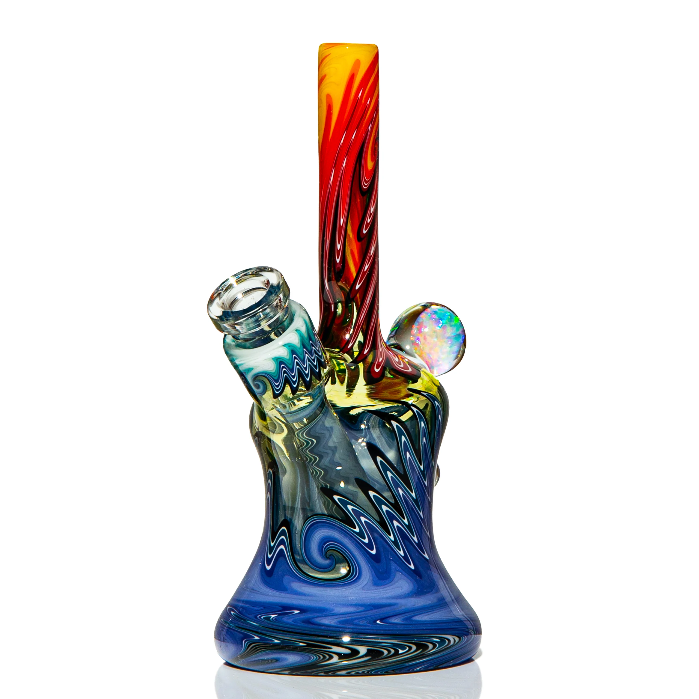 Baker The Glass Maker - Purple Opal Fire Mini Tube - Image 6