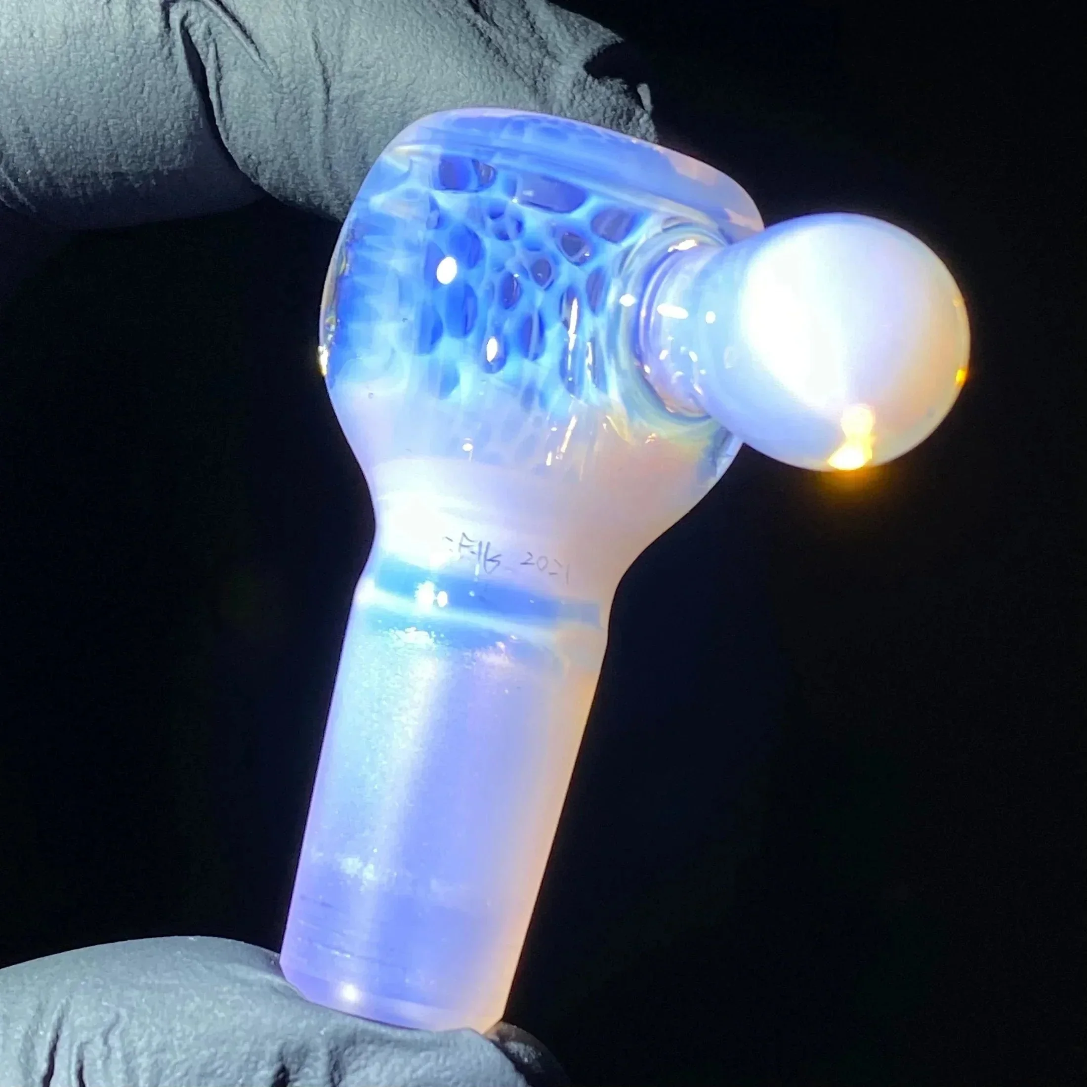Beak Glass  -  Blossom 14mm Slide - Image 5