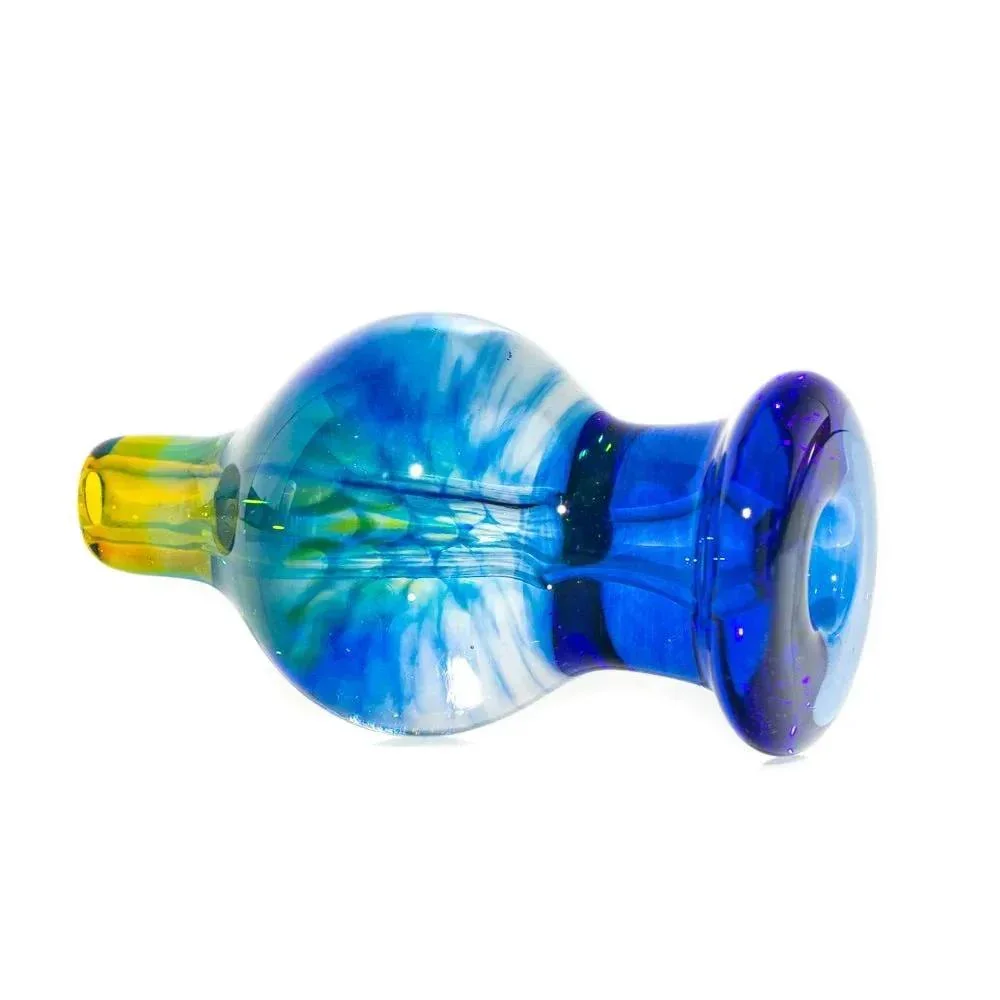 Beak Glass - Blue Dream & Northstar Yellow Bubble Cap - Image 2