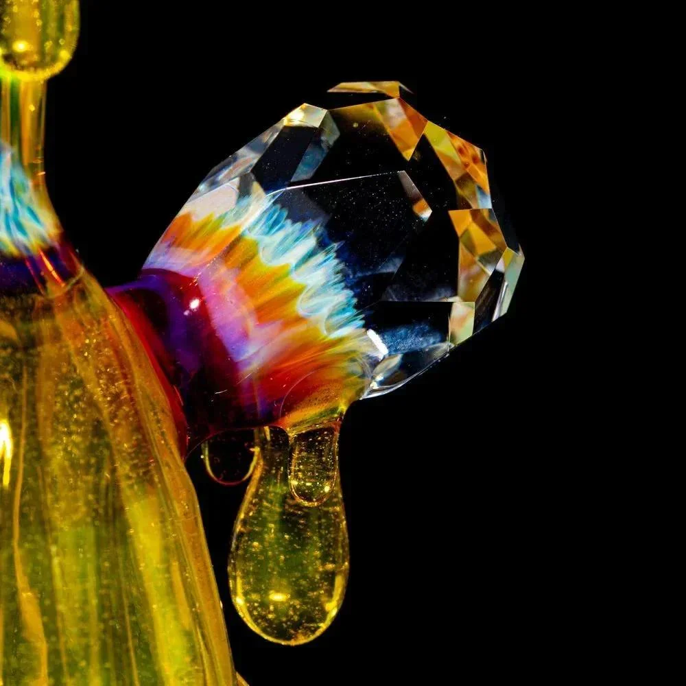 Beak Glass - Terps Splat Flask w/ Matching Cap - Image 10