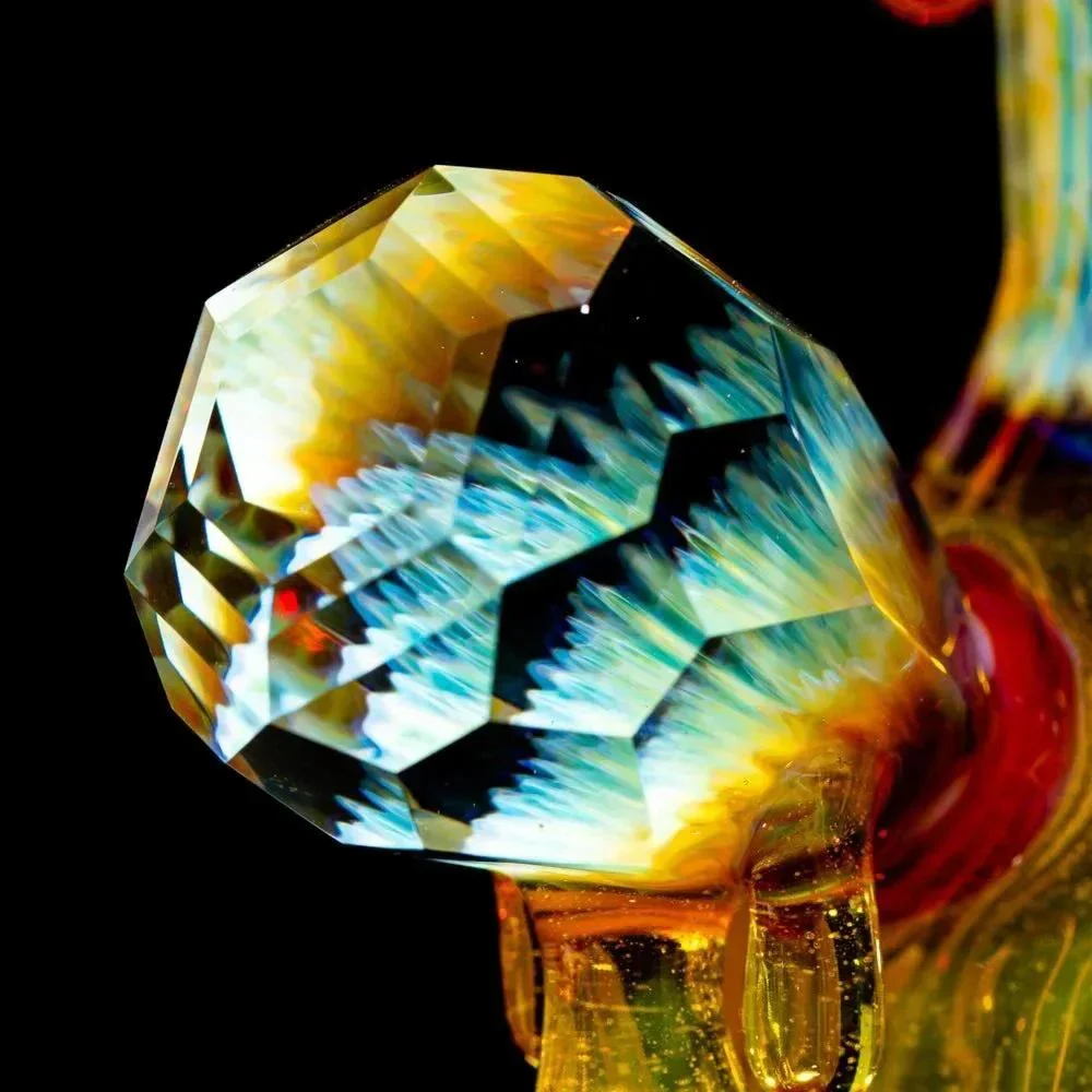 Beak Glass - Terps Splat Flask w/ Matching Cap - Image 13
