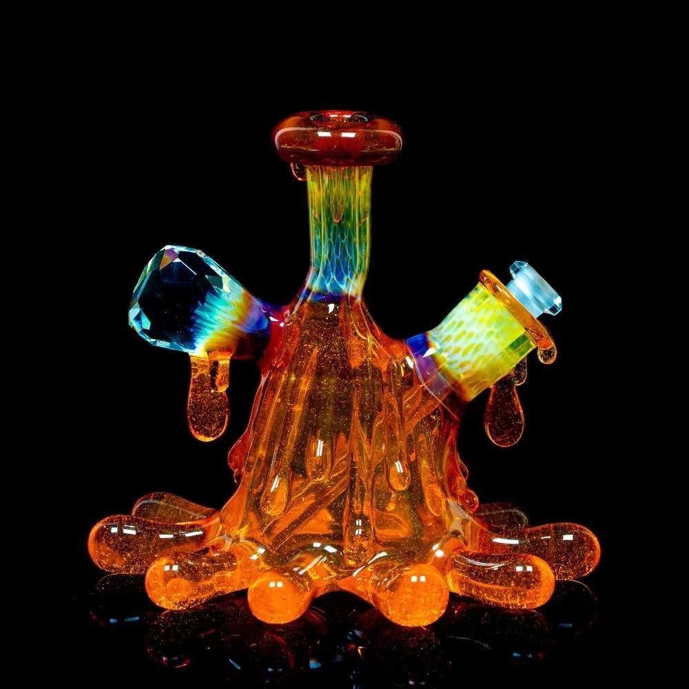 Beak Glass - Terps Splat Flask w/ Matching Cap - Image 5