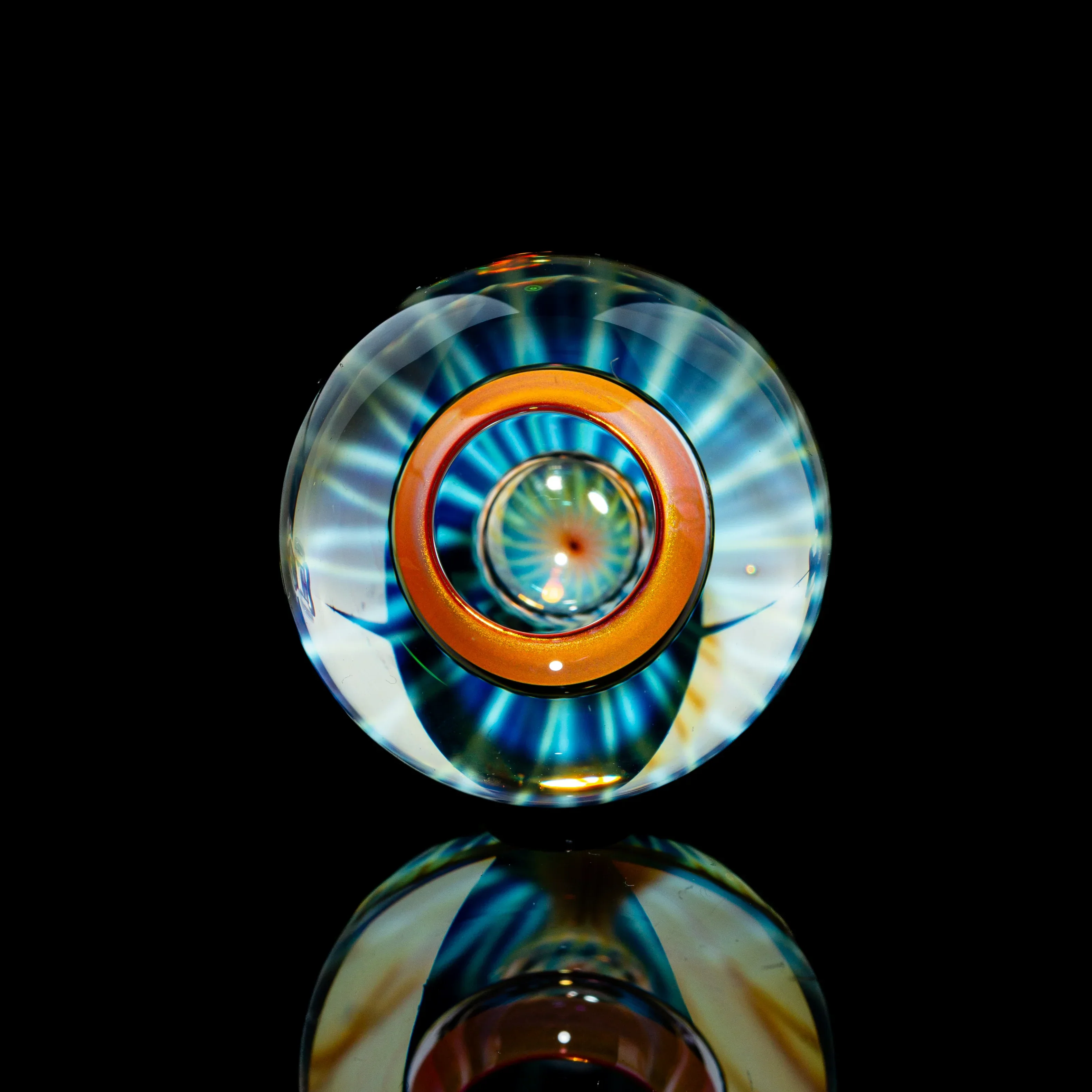 Beak Glass - Linework Toroidal Top Marble 2 - Image 2
