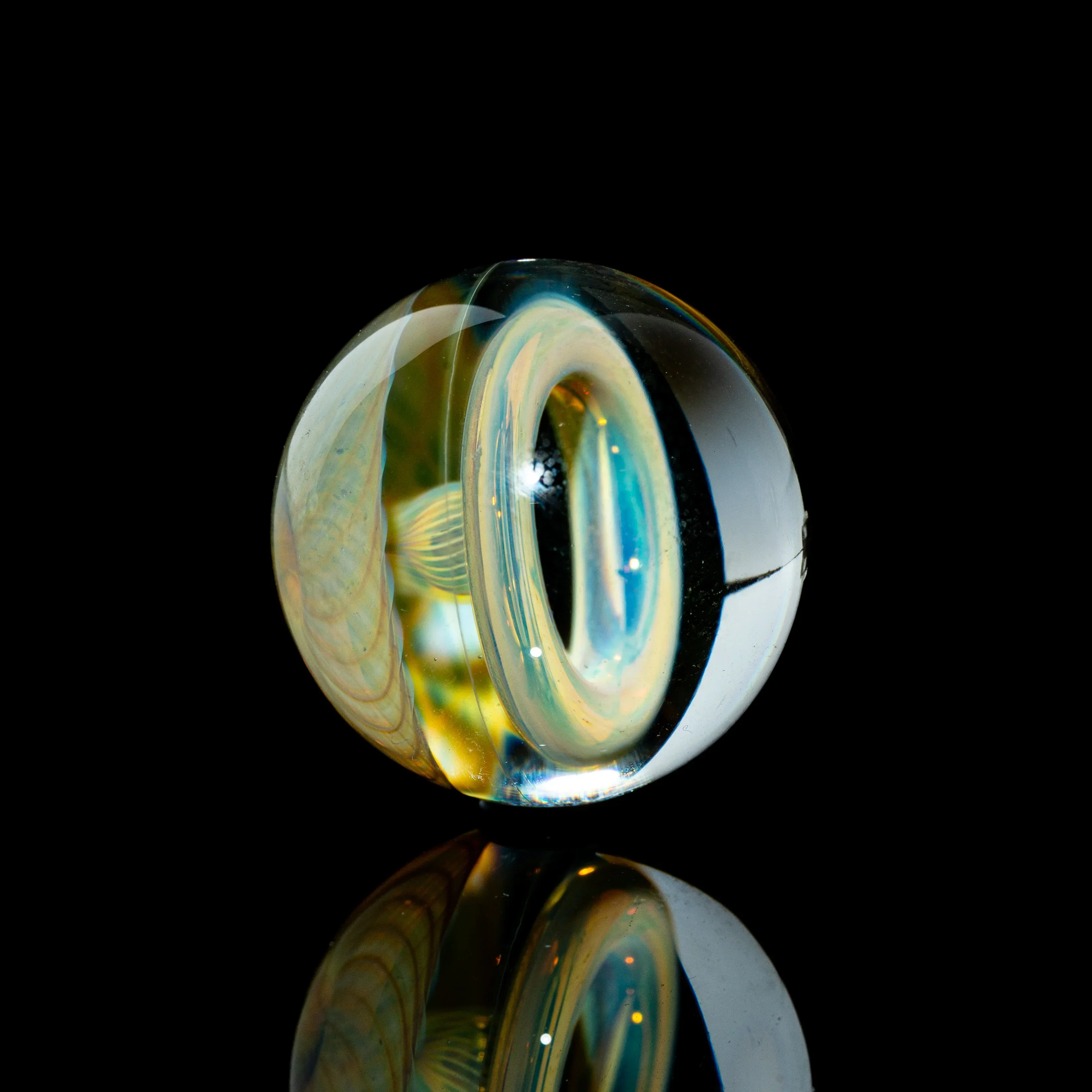 Beak Glass - Linework Toroidal Top Marble 3 - Image 3