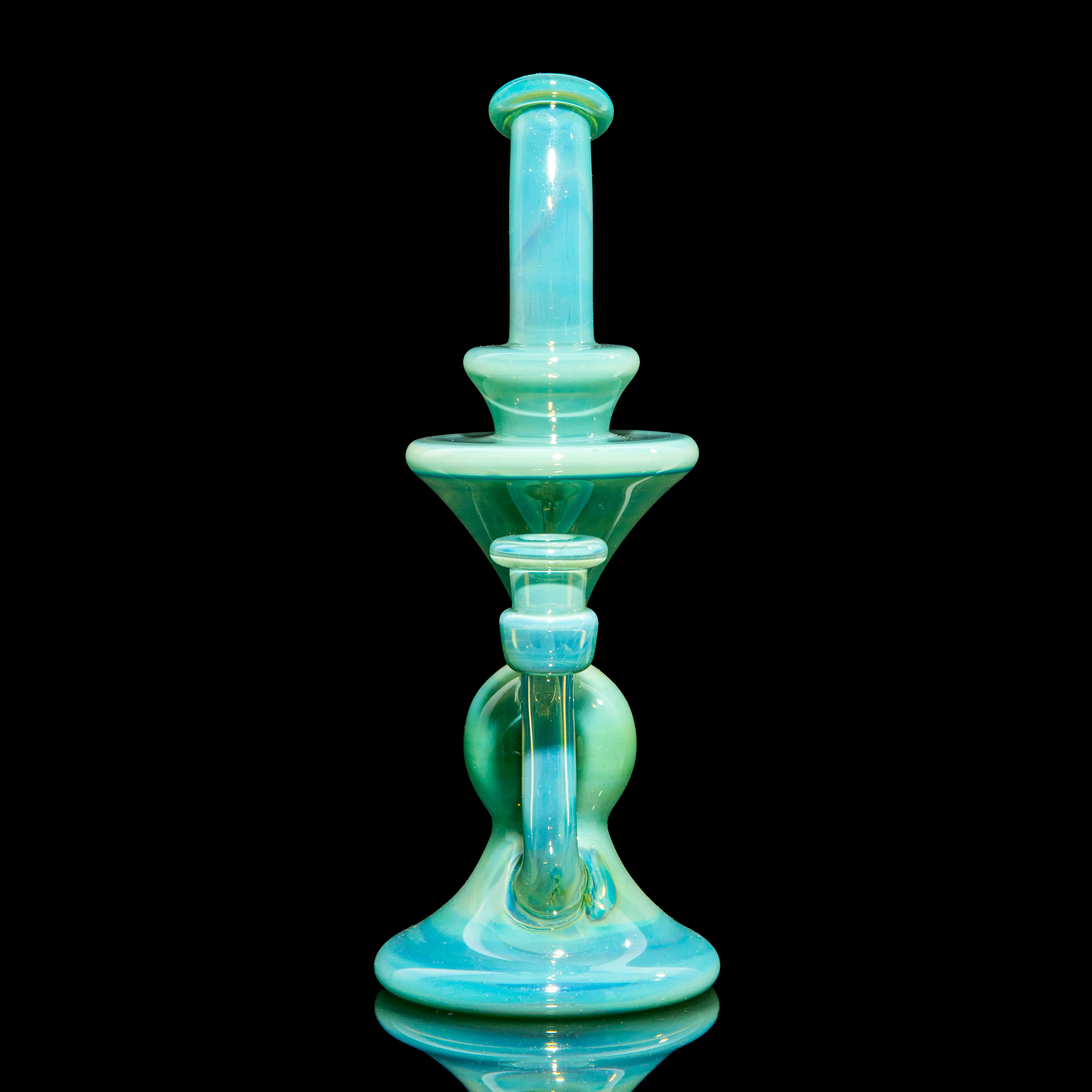 Blob Glass - IO Star Over Lucid Klein Recycler - Image 5