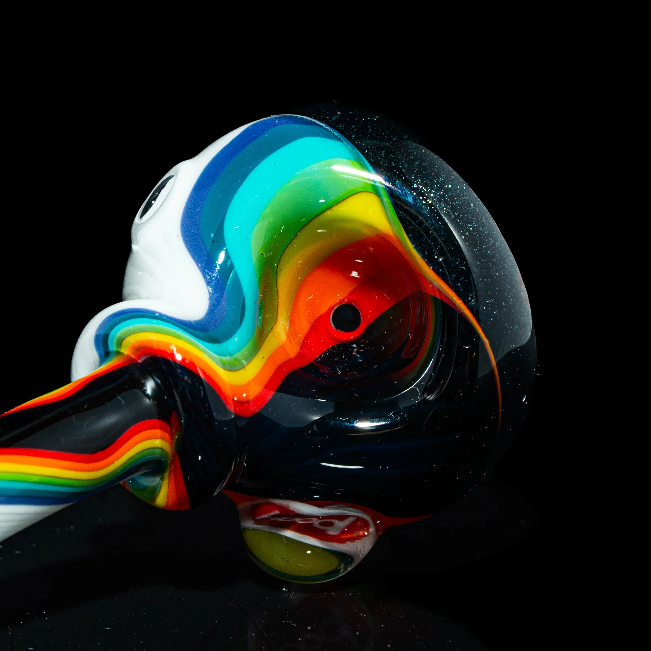 Blurd Glass - Rainbow Linework Phish Harry Hood Spoon - Image 4