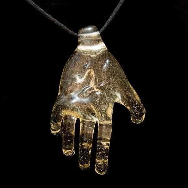 Bowman Glass - Blu-V Hand Pendant - Image 5