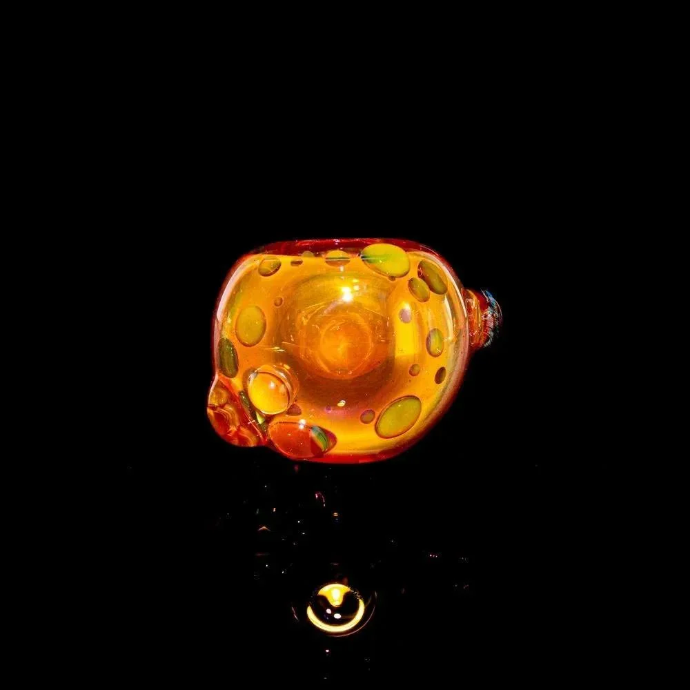 C4 Glass - Gold Fume Spoon - Image 3