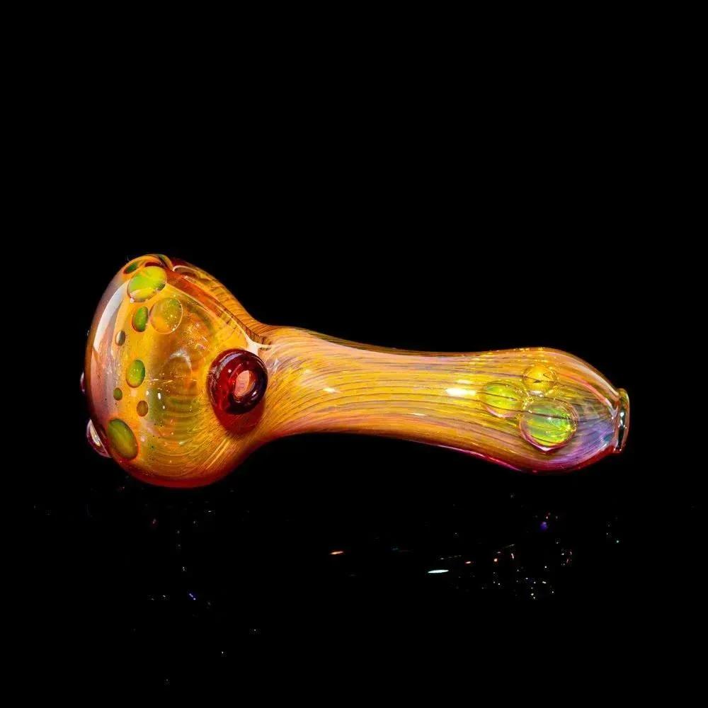 C4 Glass - Gold Fume Spoon - Image 4