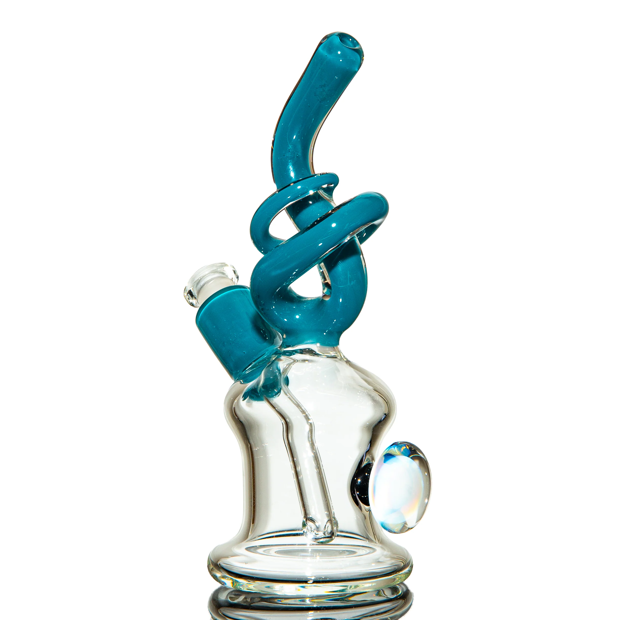 Cambria Glass - Aqua Abstract Jammer - Image 6