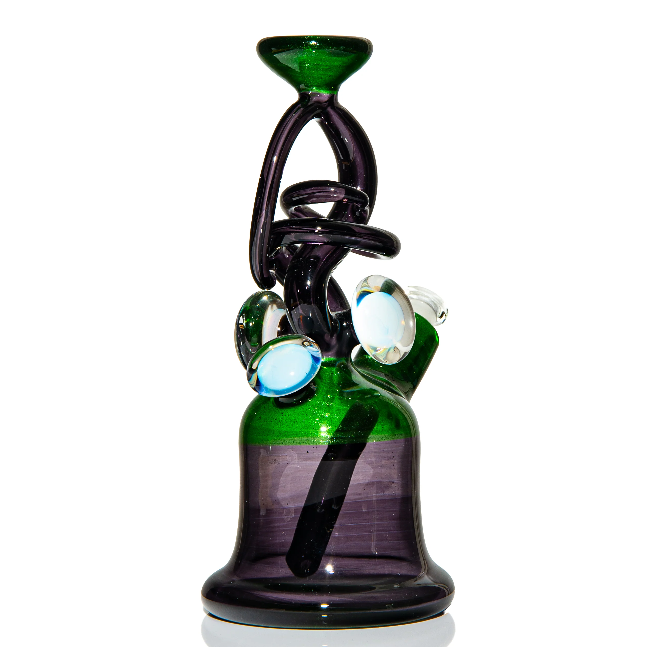 Cambria Glass - Green Stardust Abstract Jammer - Image 2