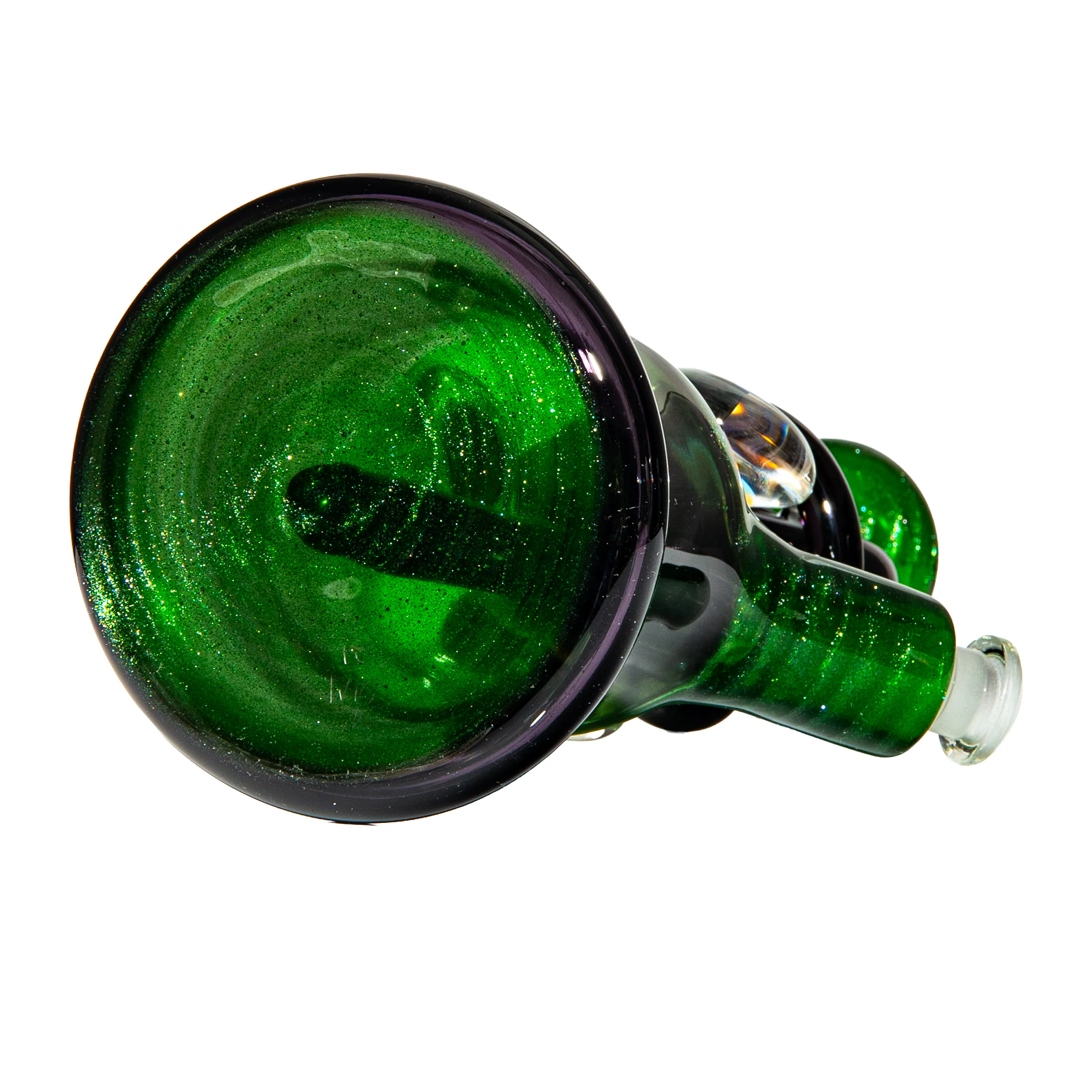 Cambria Glass - Green Stardust Abstract Jammer - Image 7
