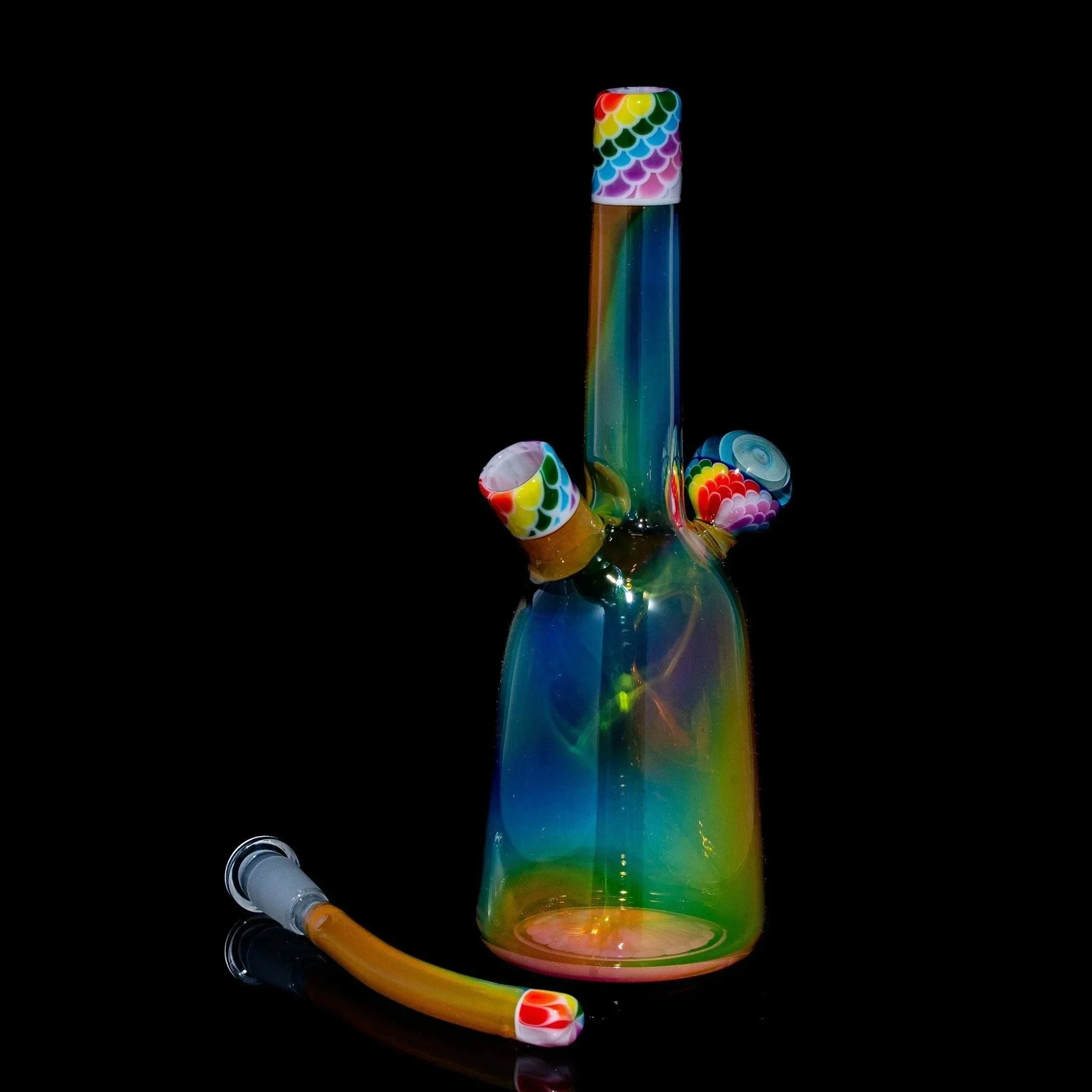 Catfish Jawn x Timeless - Solar Flare & Rainbow Dotstack Rig, Sherlock & Cap Set - Image 10