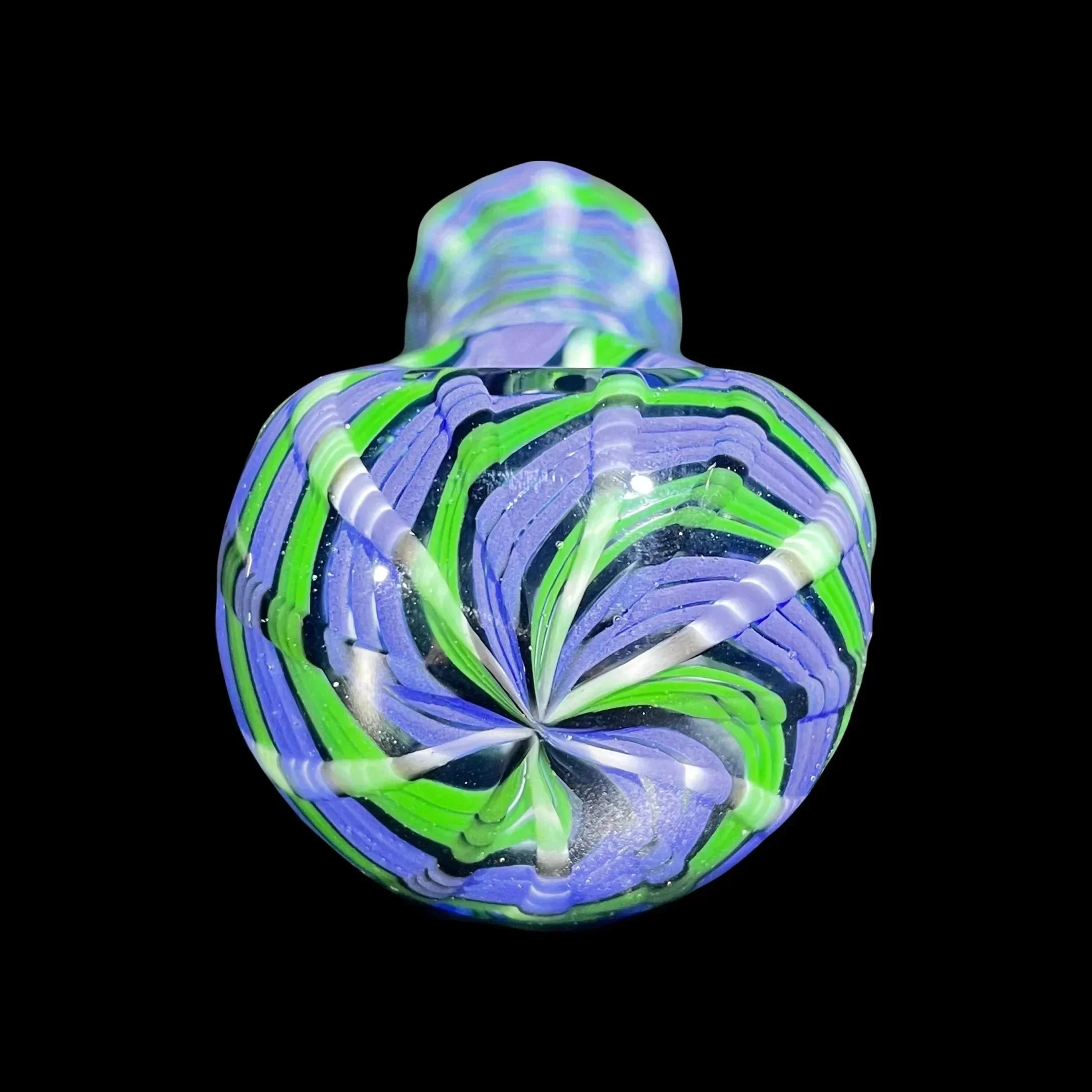 Chachie Rodriguez - Purple, & Green Sockflip Spoon - Image 2