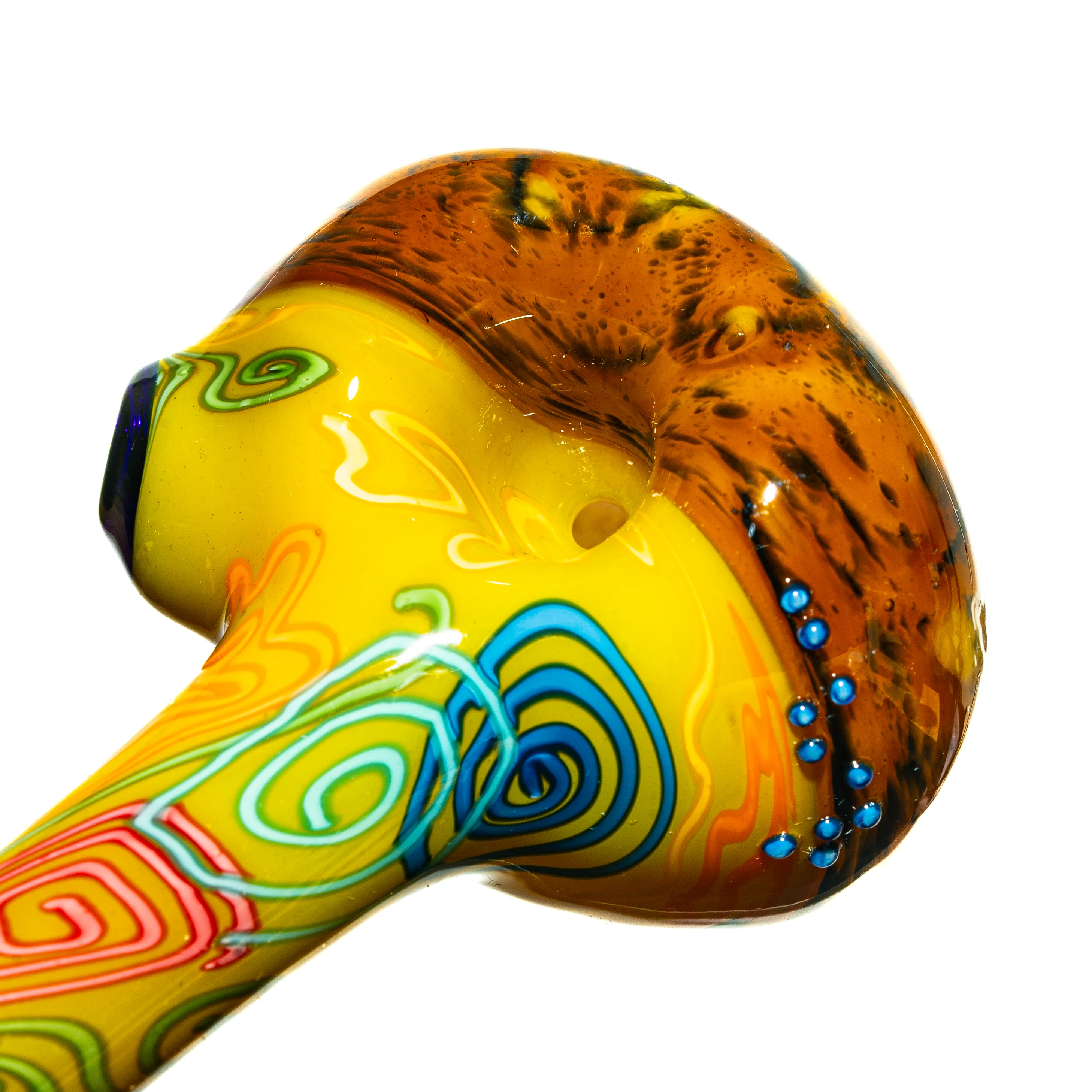 Charisma Glass x Powers Glass - Swirl Spoon - Image 4