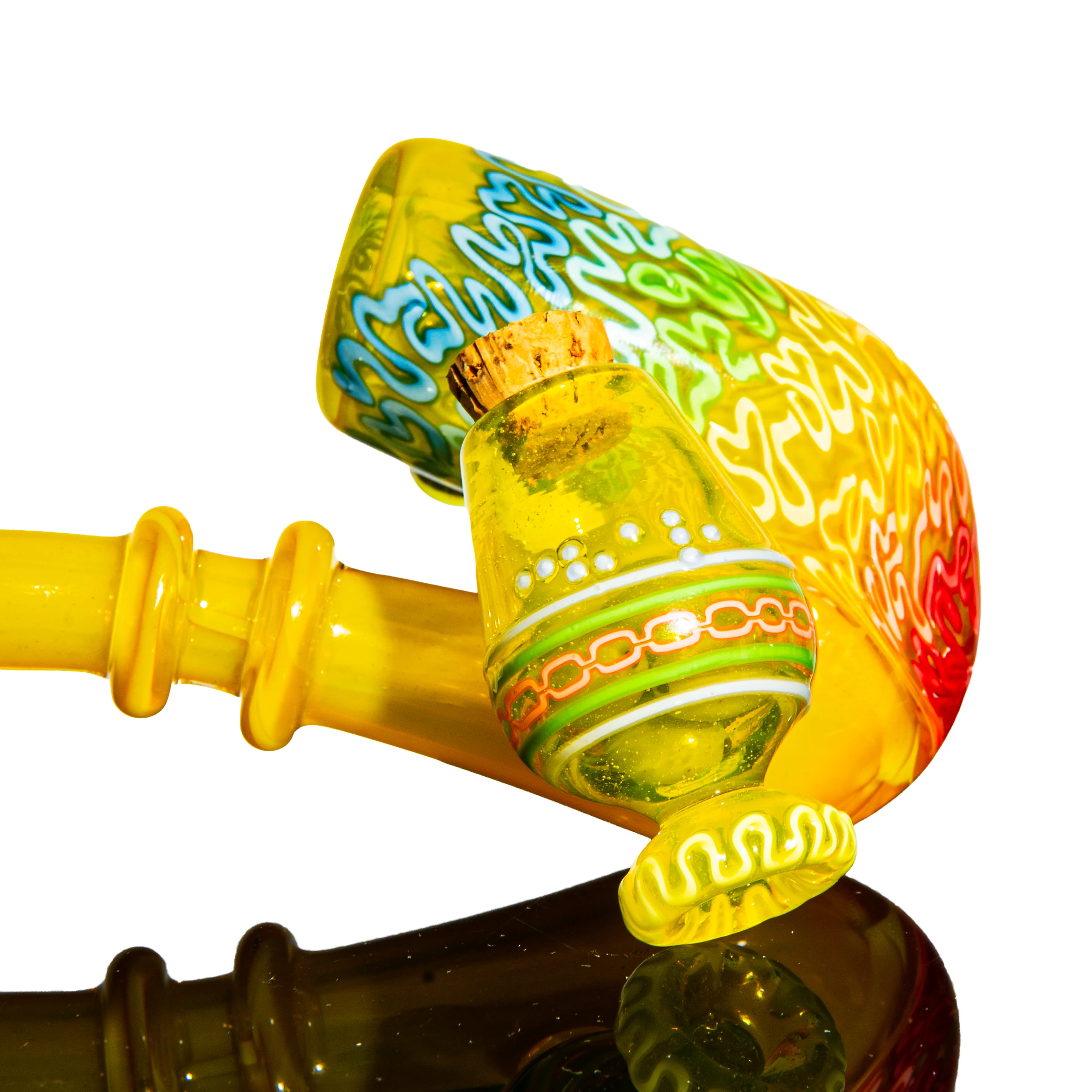 Charisma Glass - Yellow Olive Jar Sherlock - Image 2