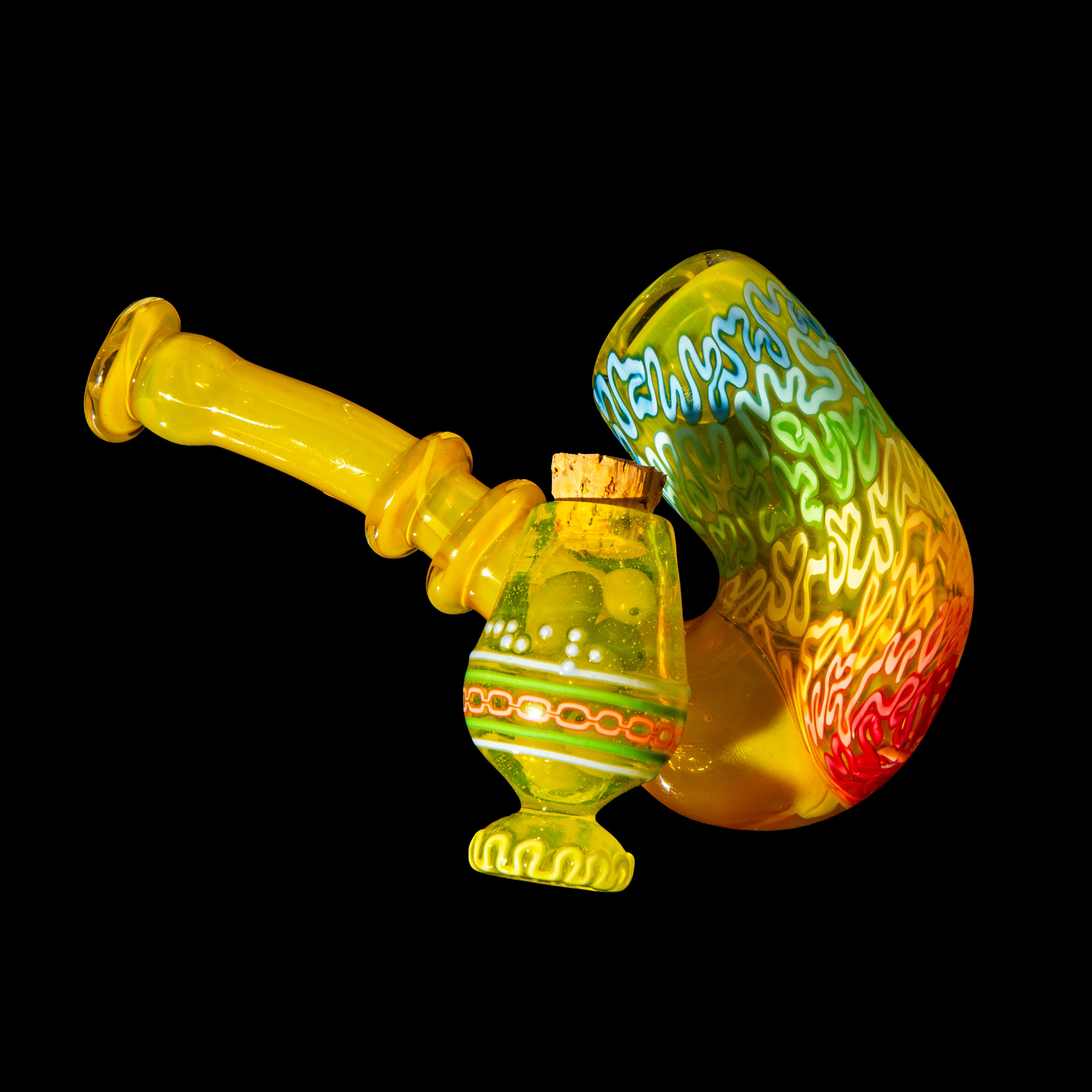 Charisma Glass - Yellow Olive Jar Sherlock - Image 5