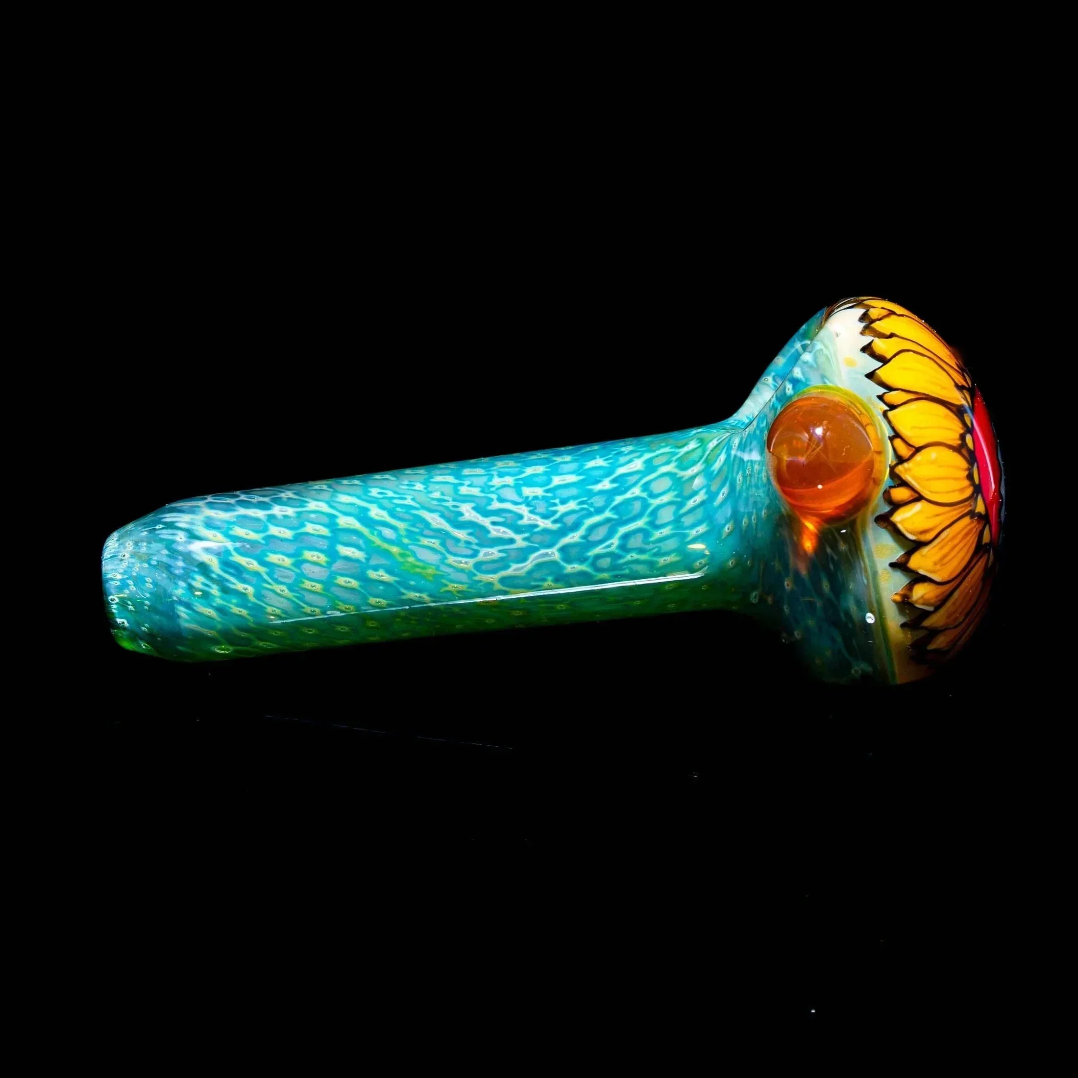 Chillary Bogart - Sunflower Stealie Spacetech Spoon - Image 3