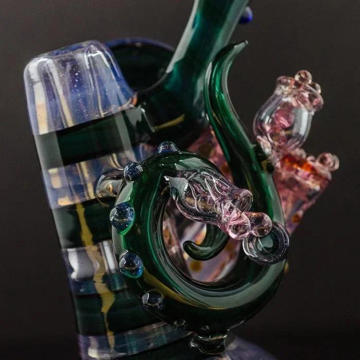 Chris Hubbard Faceted Purple Dewar Seal Rig - Image 12