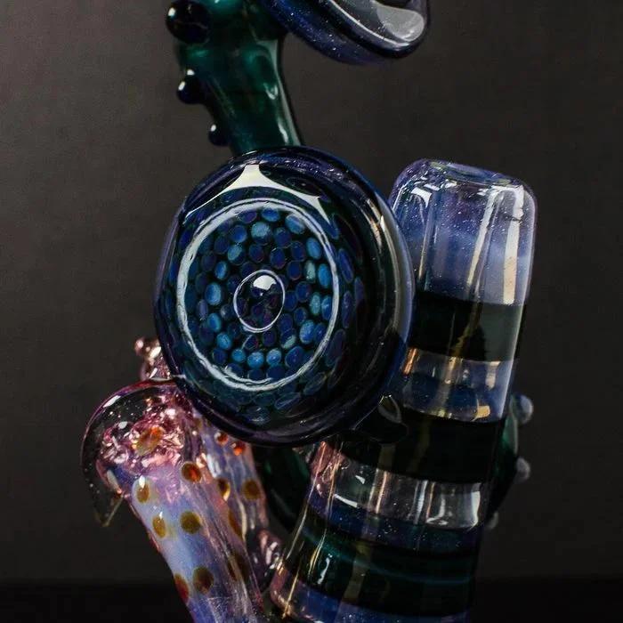 Chris Hubbard Faceted Purple Dewar Seal Rig - Image 20