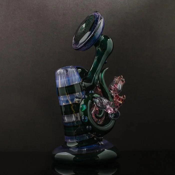 Chris Hubbard Faceted Purple Dewar Seal Rig - Image 3