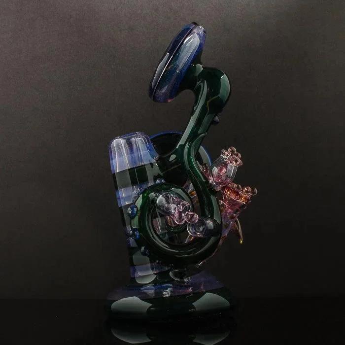 Chris Hubbard Faceted Purple Dewar Seal Rig - Image 4