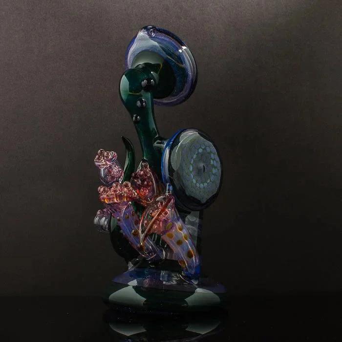 Chris Hubbard Faceted Purple Dewar Seal Rig - Image 7