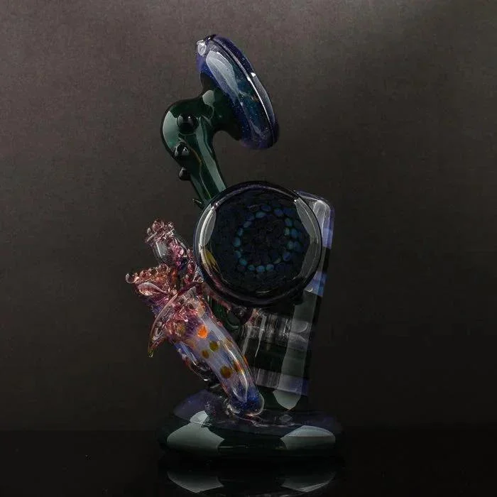 Chris Hubbard Faceted Purple Dewar Seal Rig - Image 9