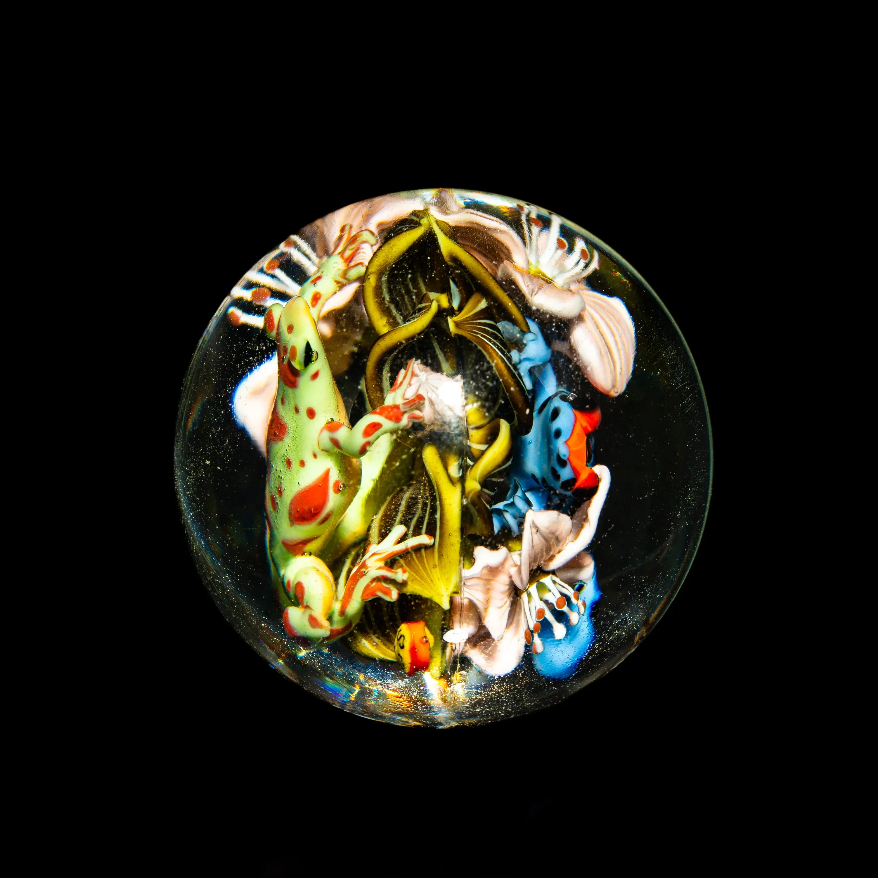 Clinton Smith - Floral Frogs 31MM Marble - Image 3
