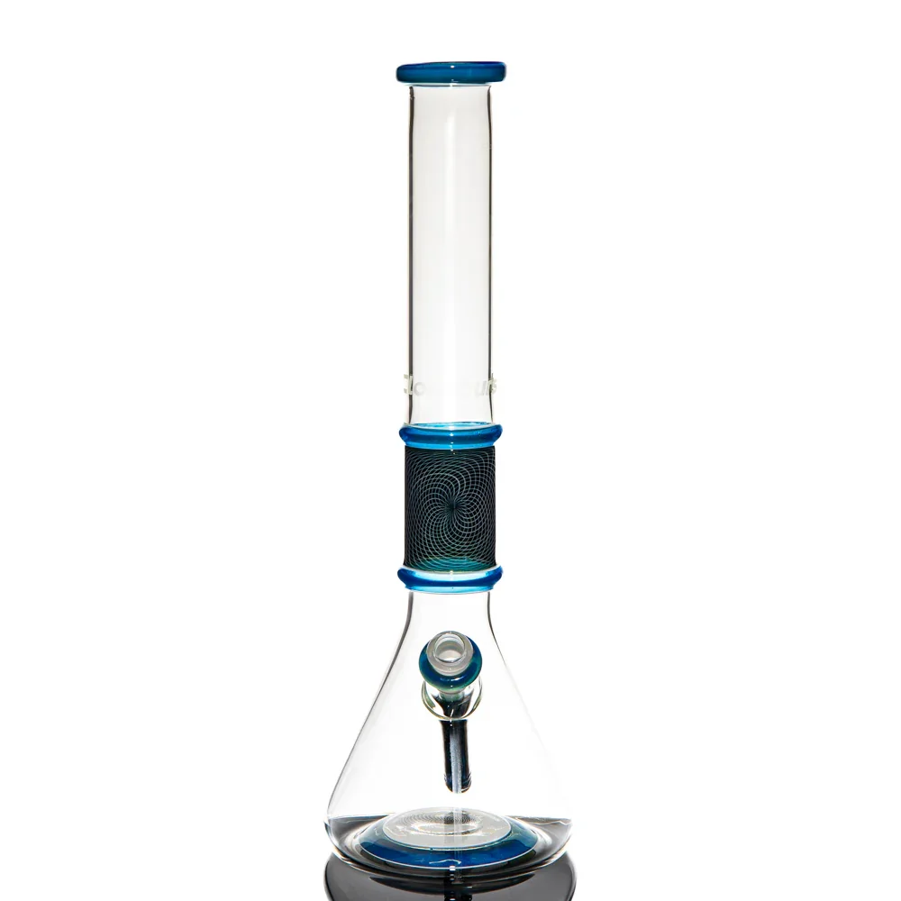 Cloudburst - Blue Slyme Worked Beaker - Image 3