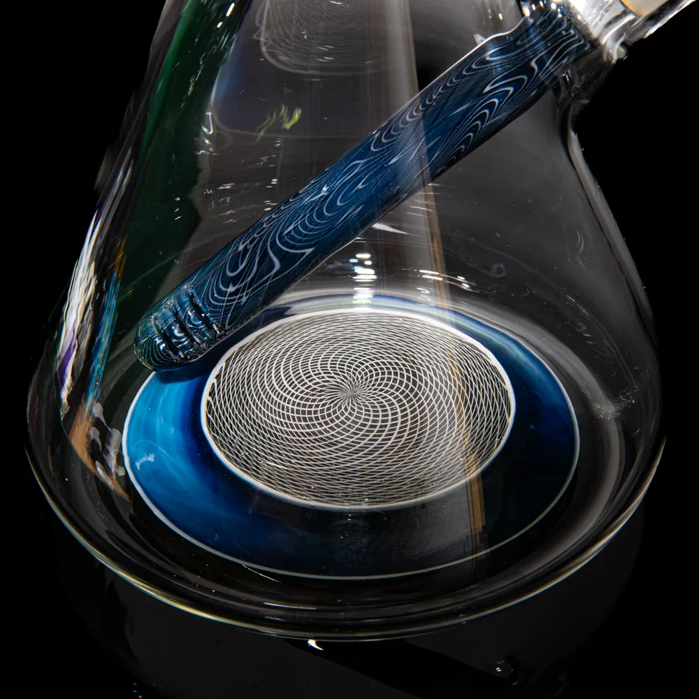 Cloudburst - Blue Slyme Worked Beaker - Image 5