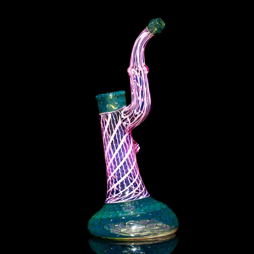Dan Longden x Simple Lemon - Seashell & Honeycomb Dewer Bubbler - Image 2