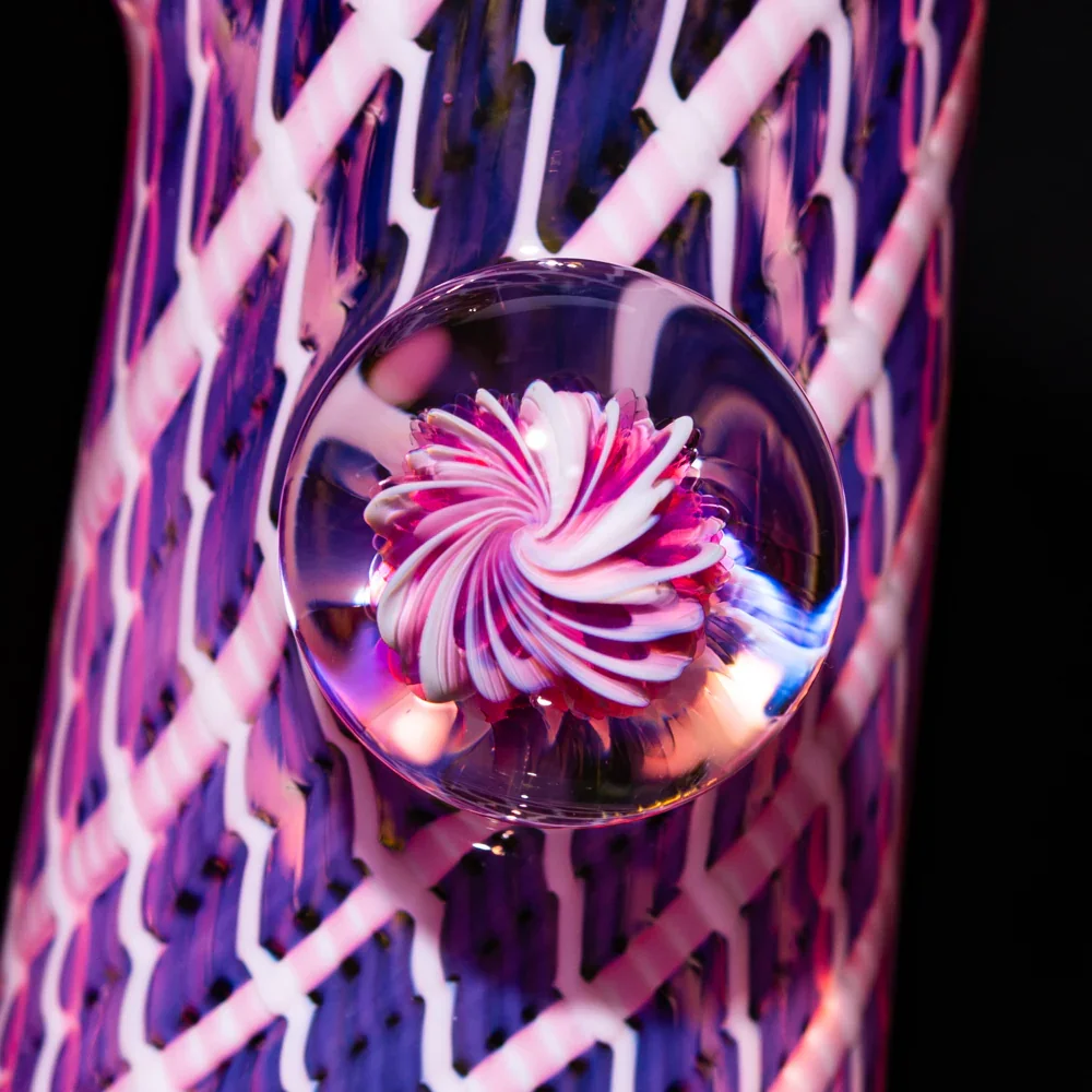 Dan Longden x Simple Lemon - Seashell & Honeycomb Dewer Bubbler - Image 4