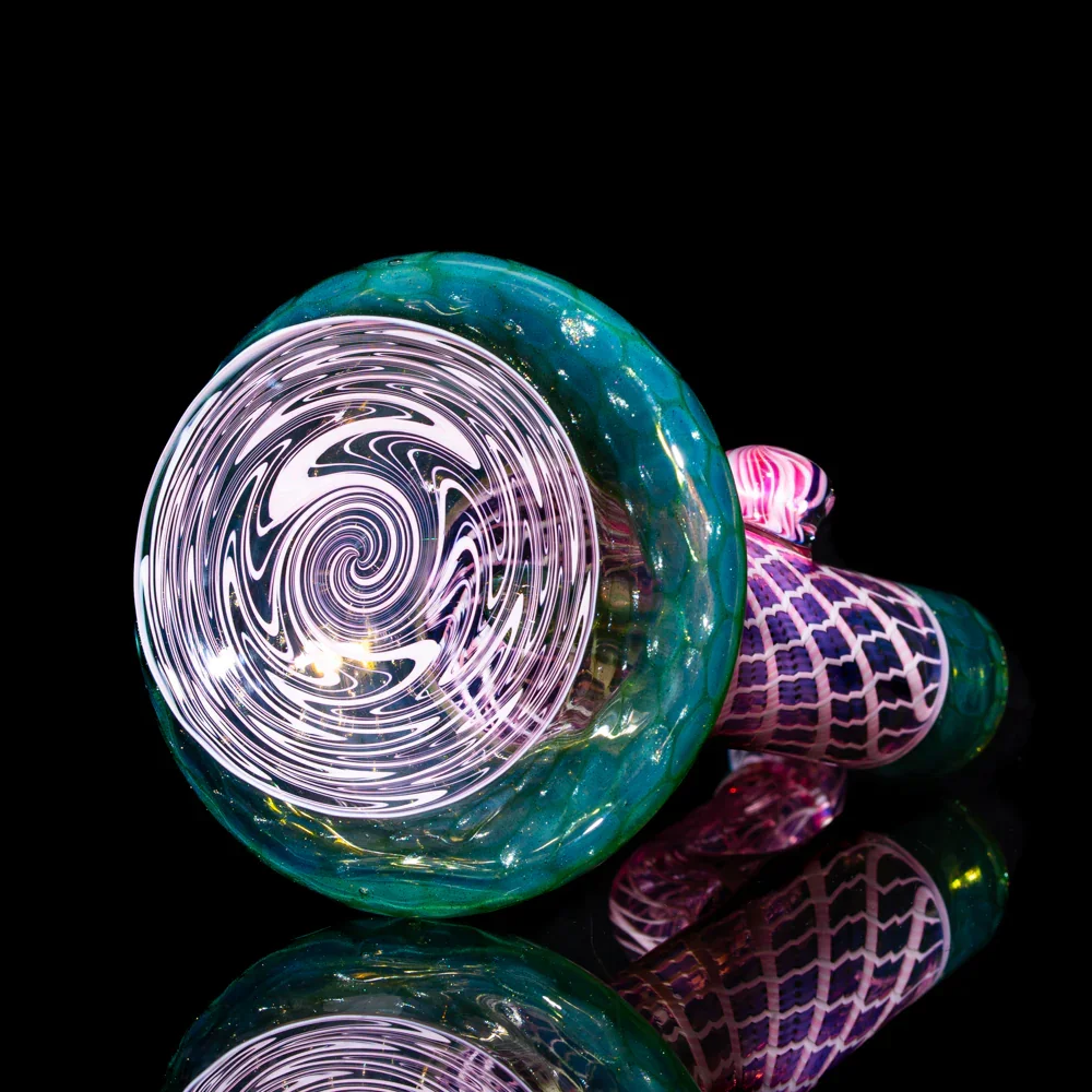 Dan Longden x Simple Lemon - Seashell & Honeycomb Dewer Bubbler - Image 6