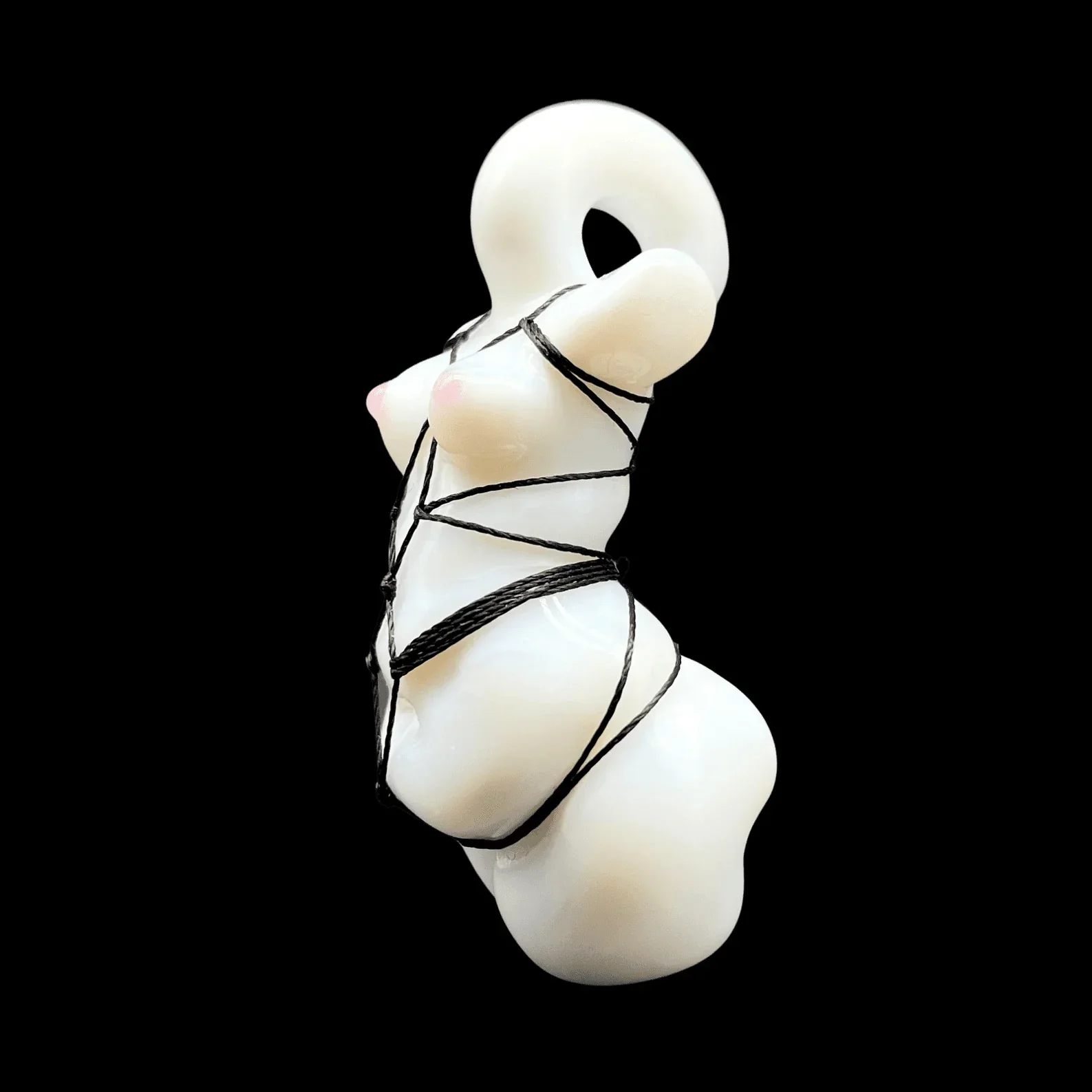 Glass By Ariel - Lotus & Uber Torso Pendant - Image 2